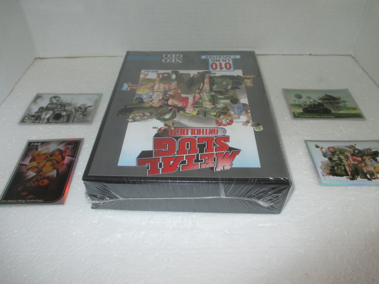 Metal Slug Anthology CE PS4 Brand New Sealed LRG Neo Geo with 4 Cards Included !