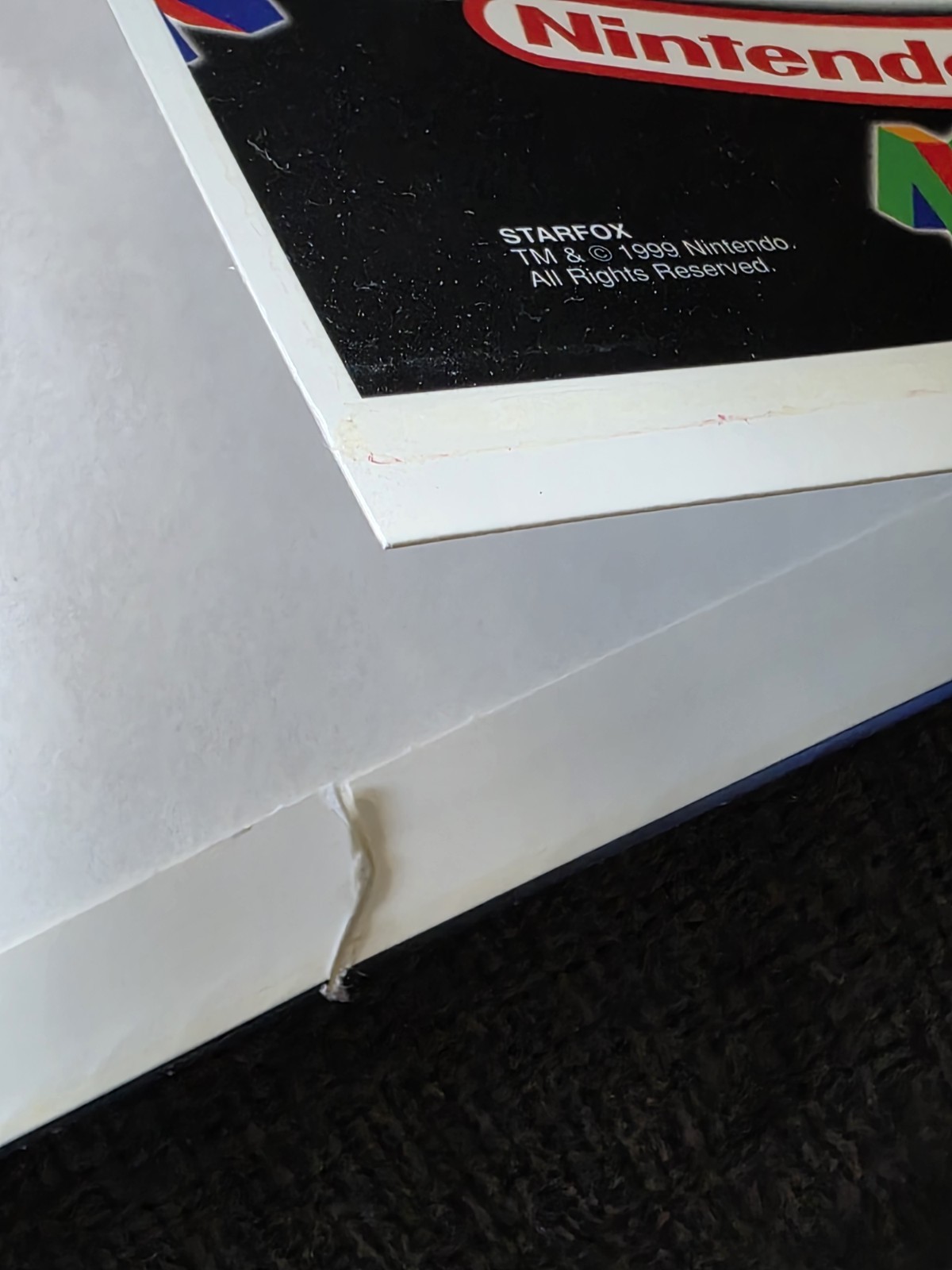 Vintage Nintendo 64 Folders Lot – Mario 64, Yoshi, Star Fox – 90s N64