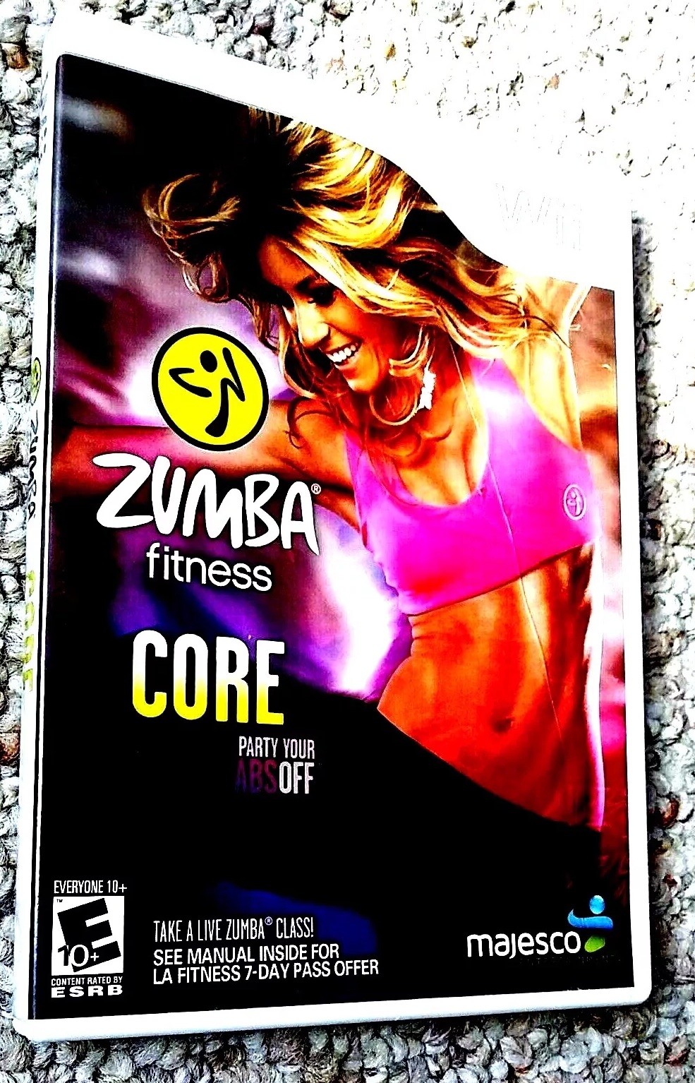 Zumba Fitness Core Nintendo Wii Workout Exercise Game Tested Complete