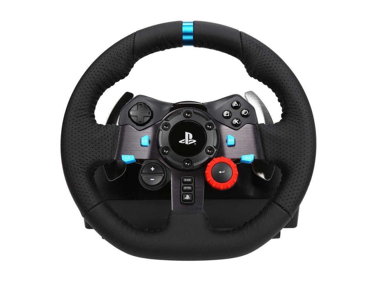 Logitech G29 Driving Force Racing Wheel with Pedals – For PS4 PS3 and PC