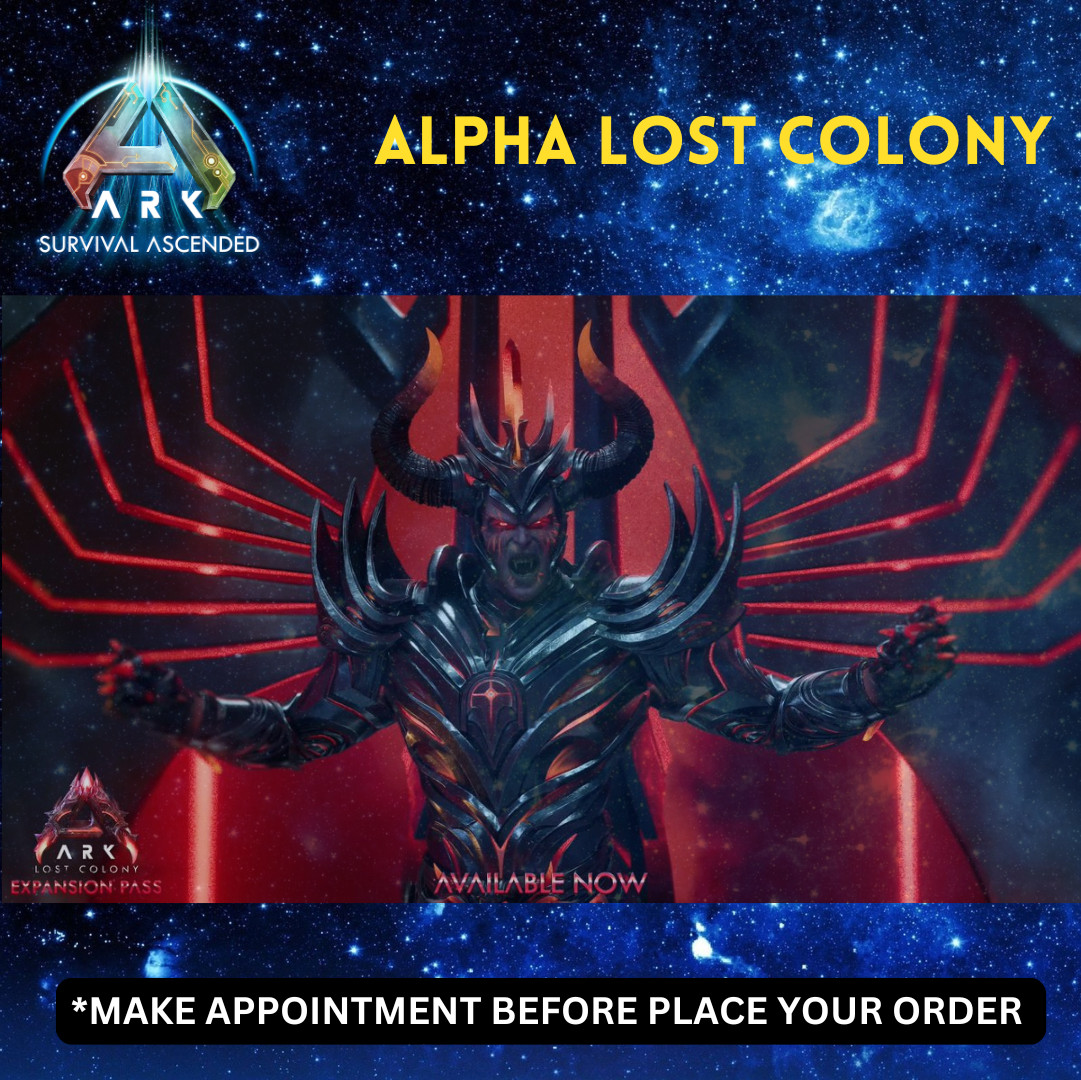 ARK:ASCENDED XBOX/PS/PC PVE LOST COLONY ALPHA BOSSFIGHT