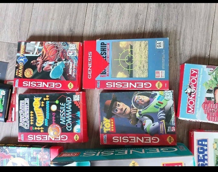 Sega Genesis in original box
