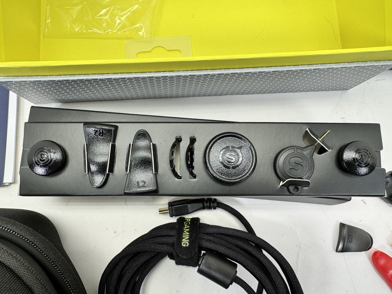 Untested LIGHTS UP- SCUF Vantage 2 Controller + ACCESSORIES KIT Sony PS4 / PC
