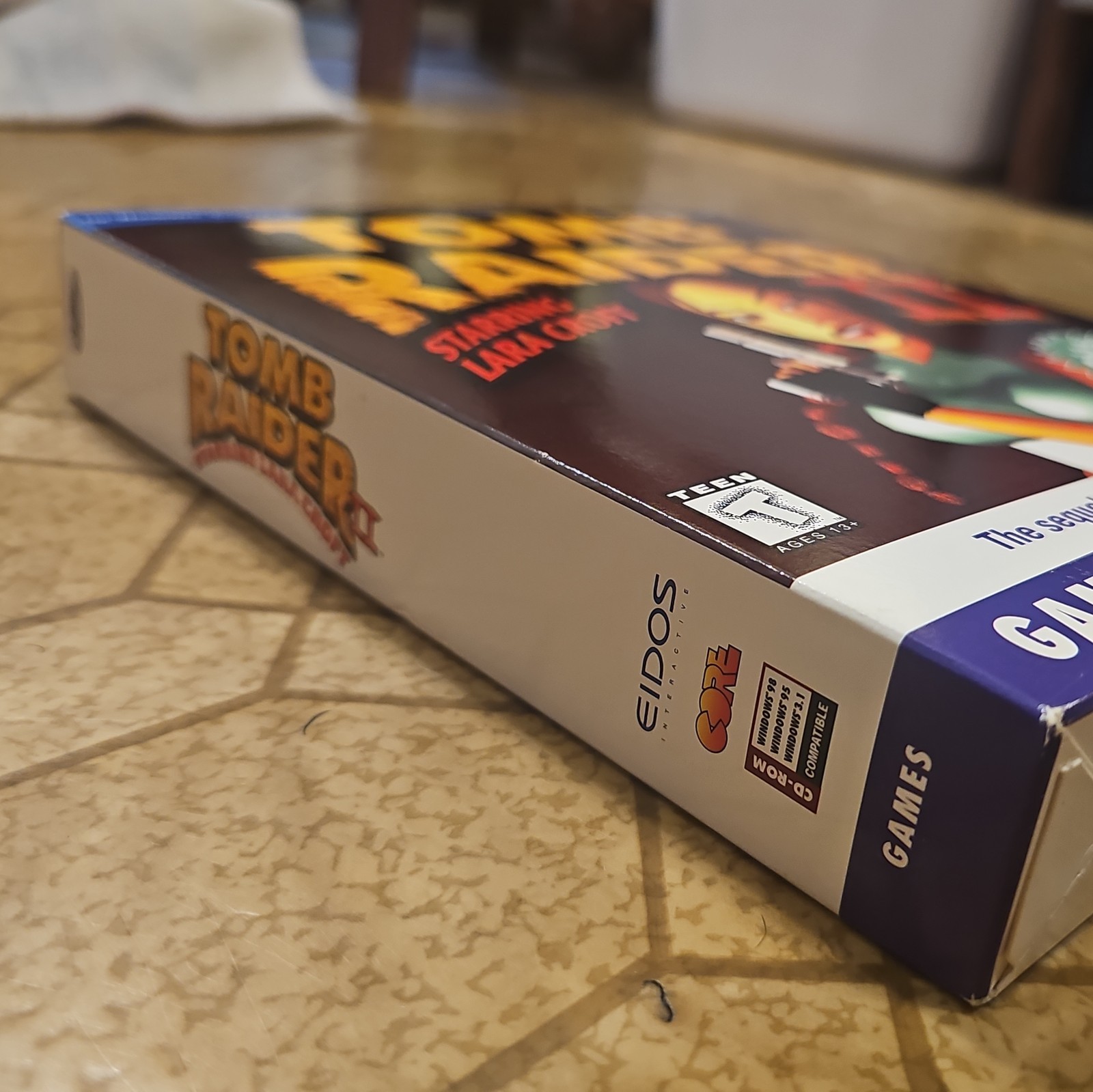 Tomb Raider II 2 PC Big Box, Complete in Box! Great Shape!
