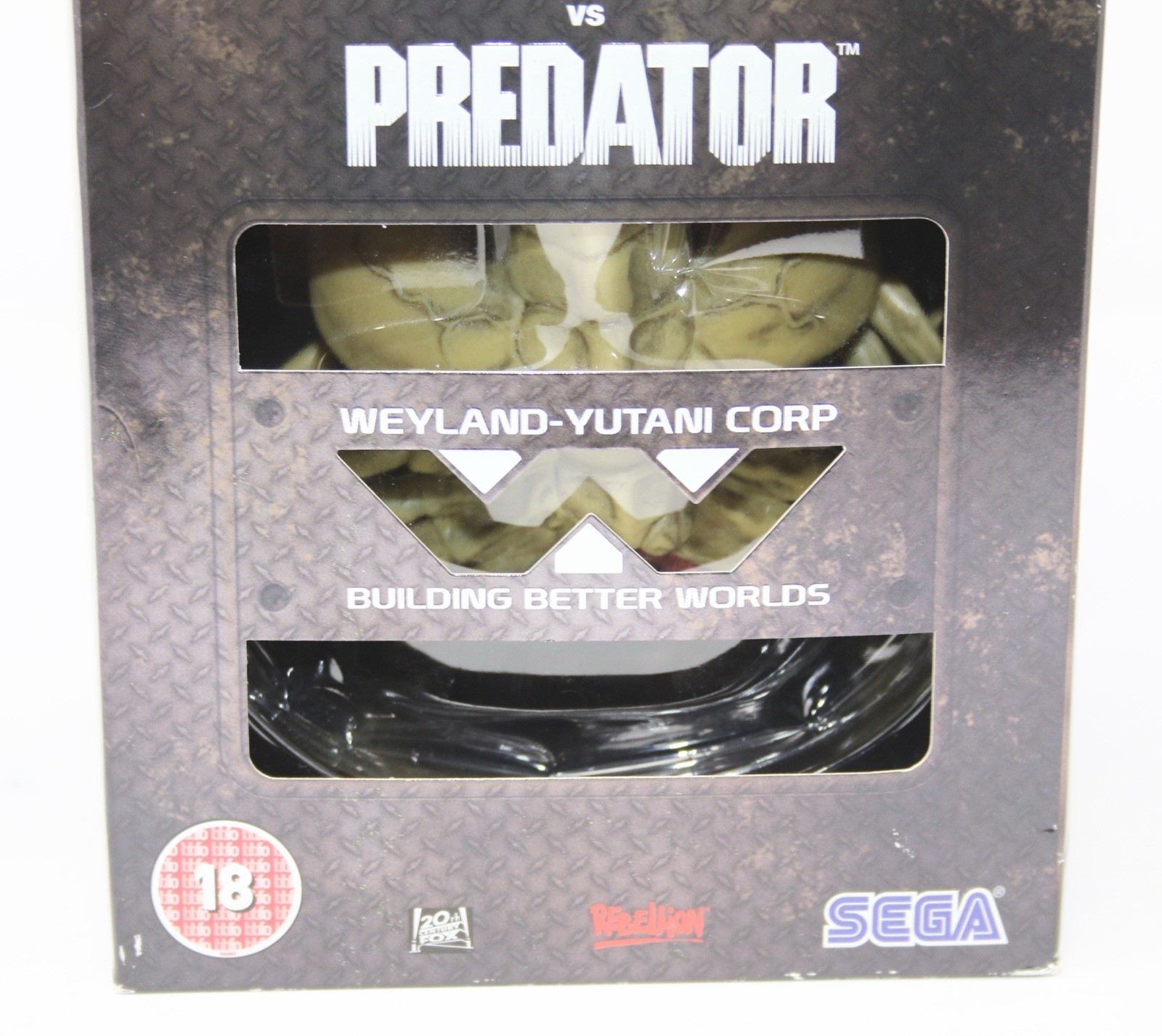 Aliens vs Predator Hunter Edition PS3 Box & Facehugger Figure ONLY Missing Game!