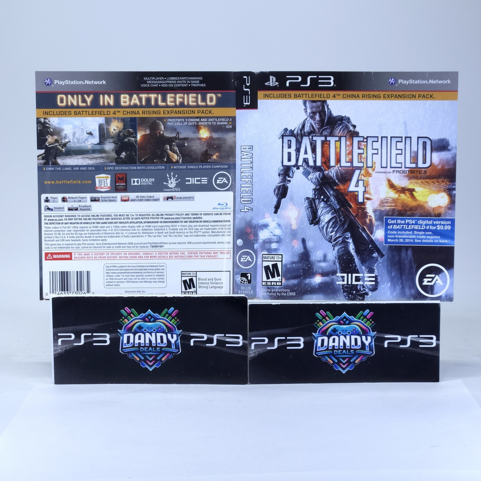 Battlefield 4 PS3 CIB W/ Manual – PlayStation 3