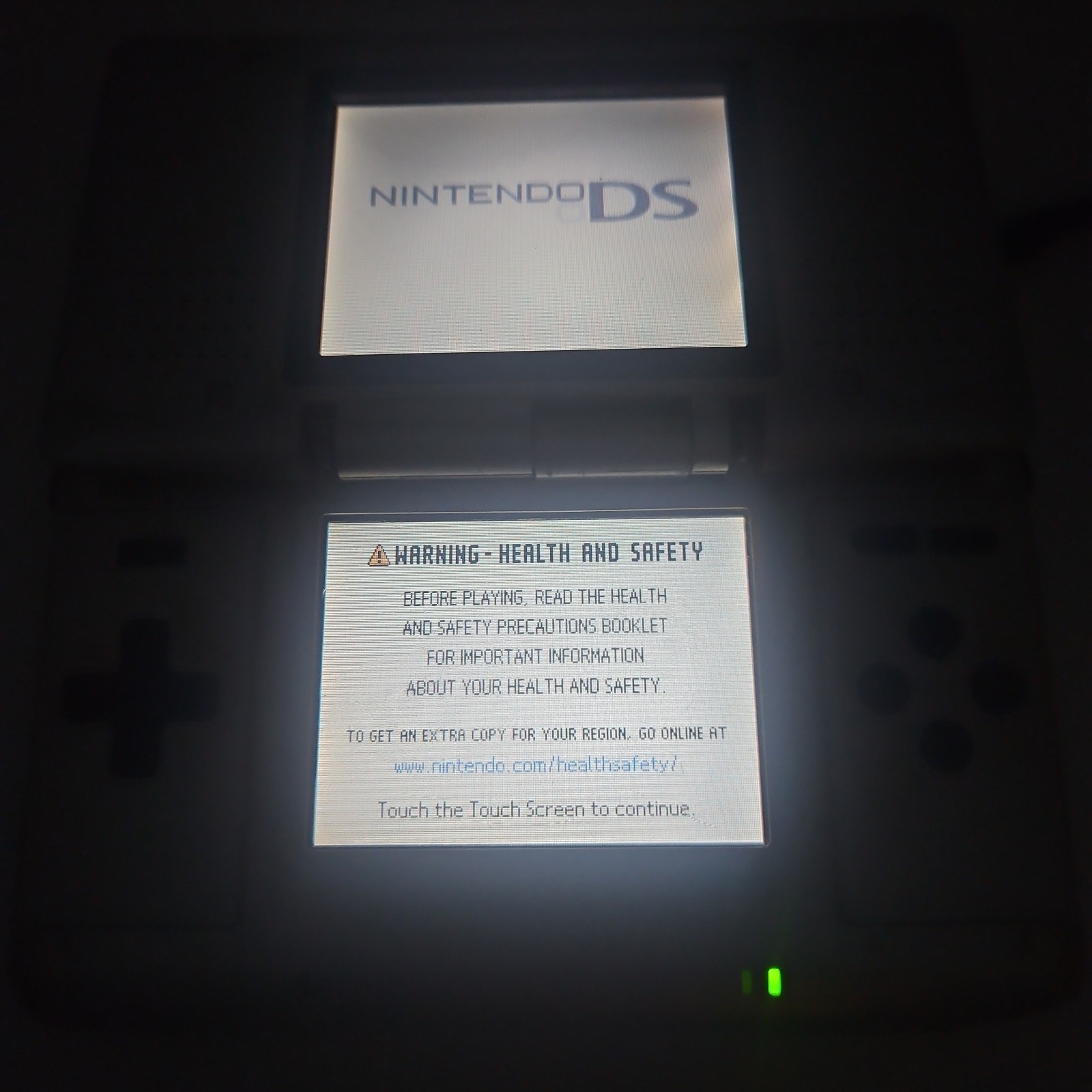 Nintendo DS – Titanium – JPN Region Free – Tested & Working W/ Charger (NOTES)