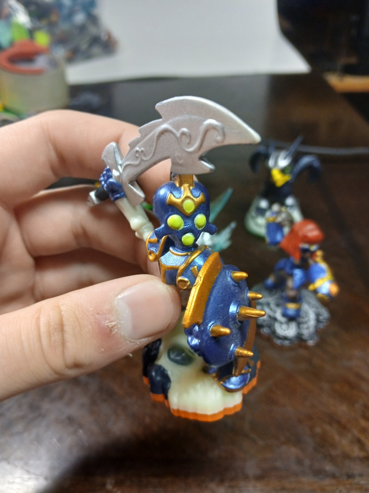 Activision Skylanders Spyro’s Adventure Lot of 7 Figures Anvil Rain Chop Chop
