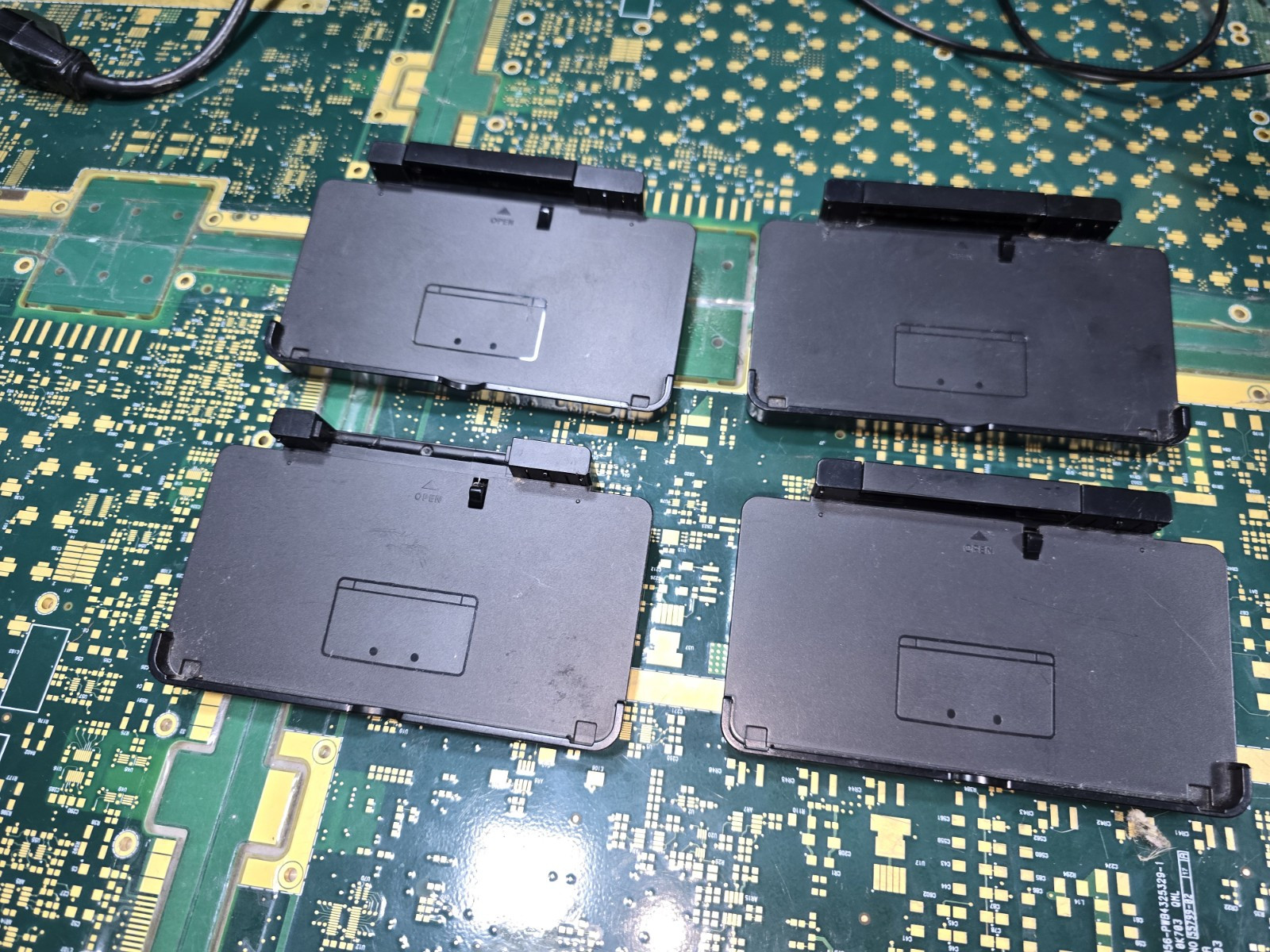 Nintendo 3DS Battery UNTESTED-PARTS-4-Charging Dock Cradle Base Black CTR-007