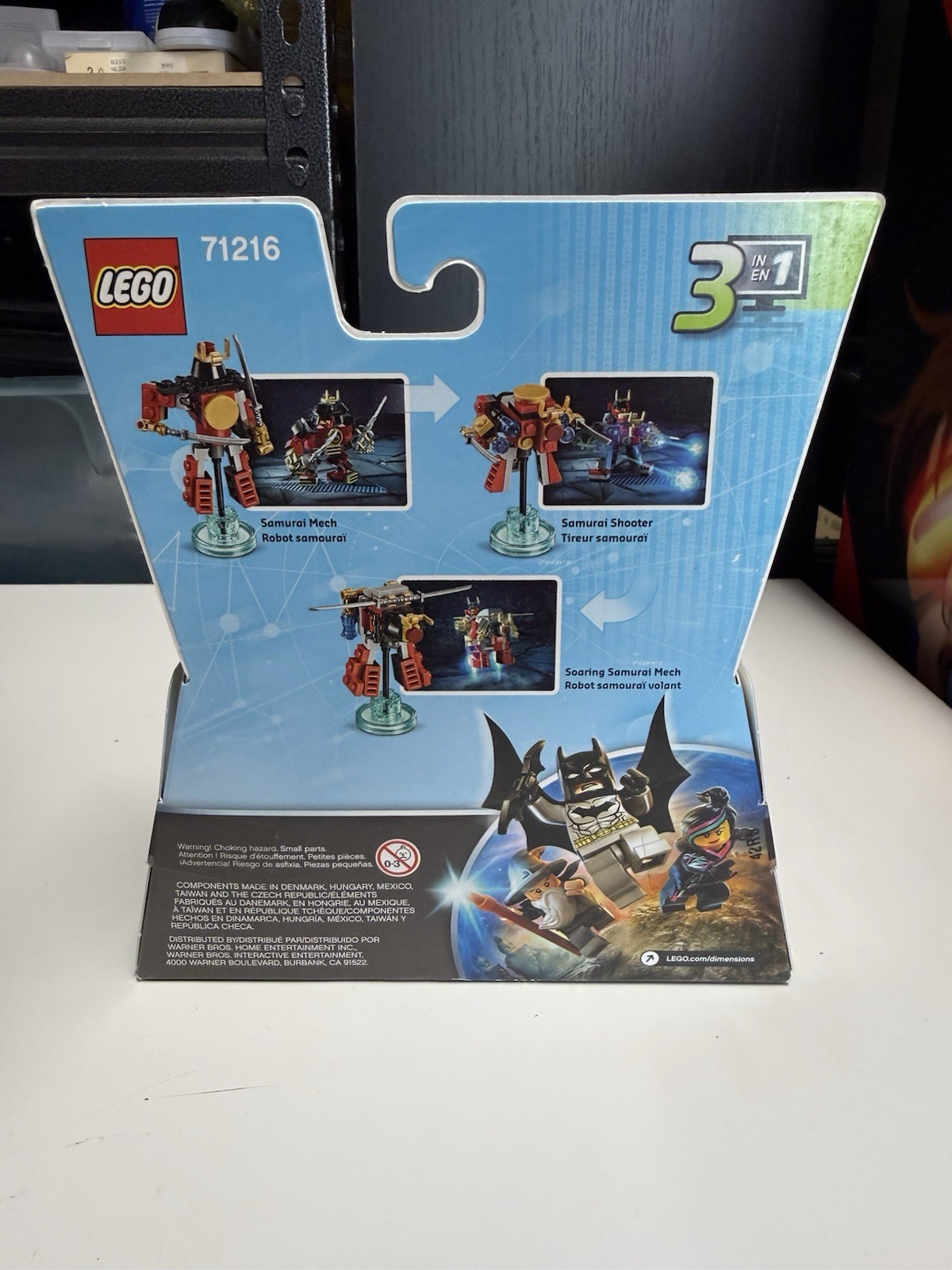 Lego Dimension Ninjago Nya Samurai Mech 59 Pcs Fun Pack 71216 NIB