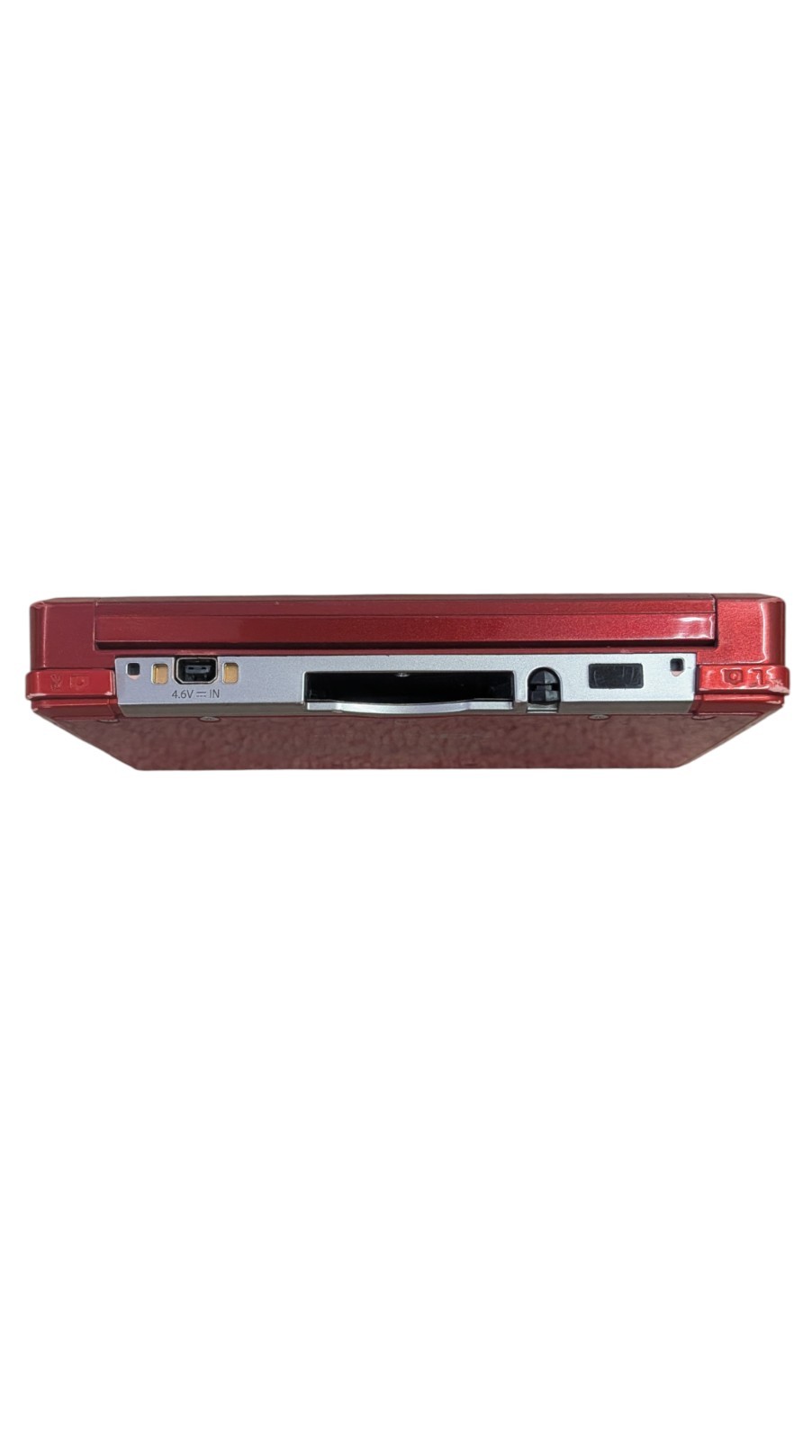 Nintendo 3DS Handheld System BUNDLE – Flame Red + Charger, Carry Case, 5 Games
