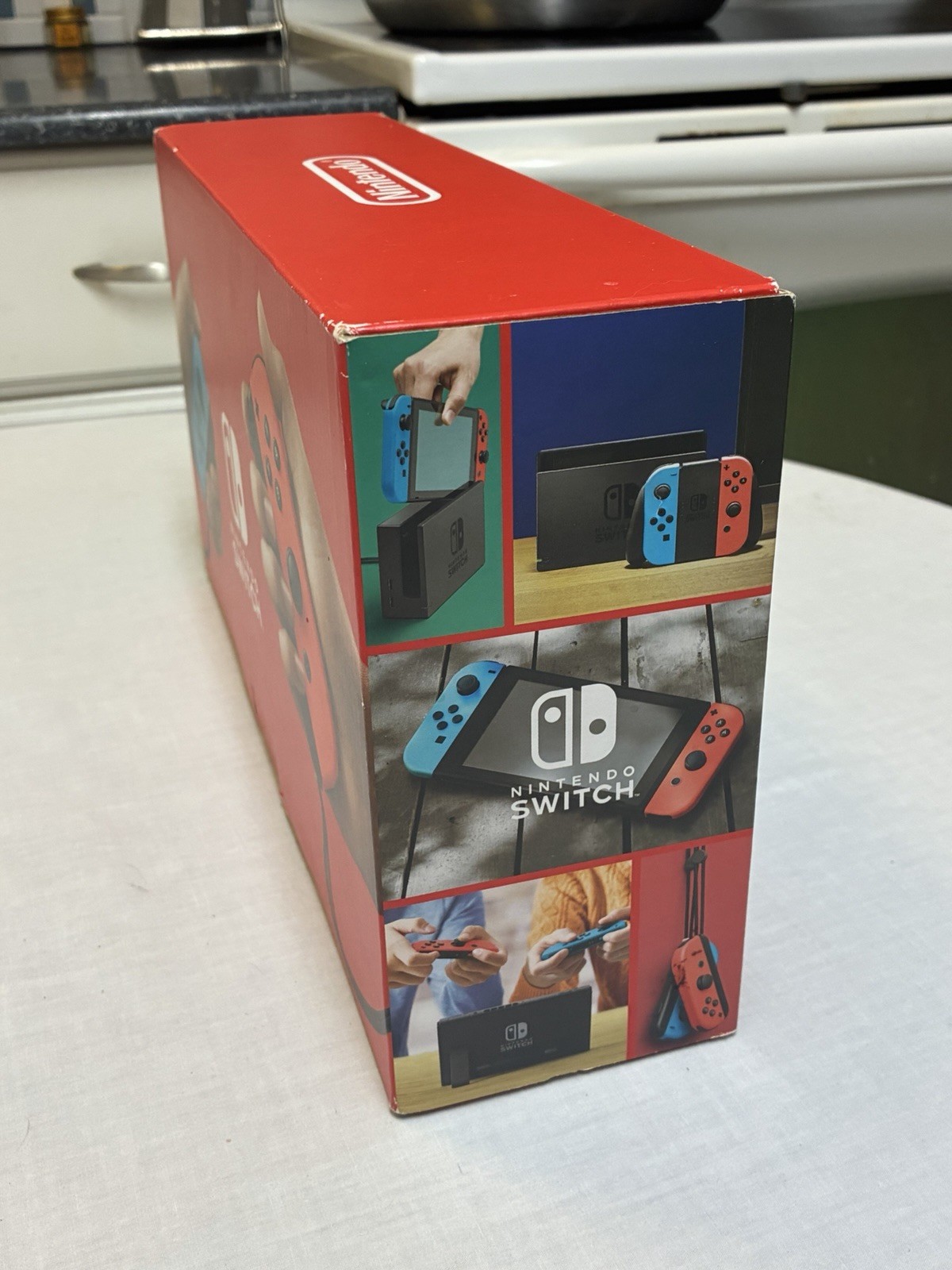 Nintendo Switch Bundle Includes Case, Joycon Controller Holders & Box