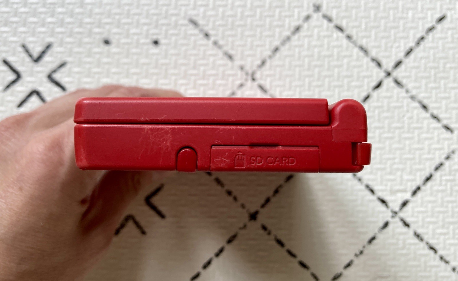 CIB Nintendo DSi Launch Edition Matte Red Handheld System W/ ALL Wrapping!
