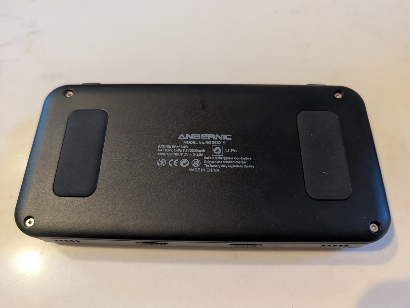 Anbernic RG35XX H Linux Retro Handheld with Sakura Retro Modding Buttons