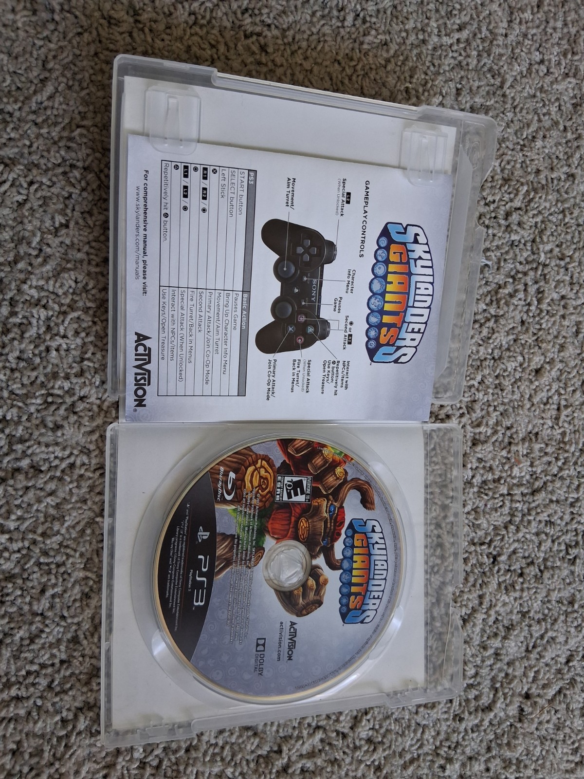 Skylanders PS3 Game Lot Spyro Adventure Giants Superchargers Imaginators Figures