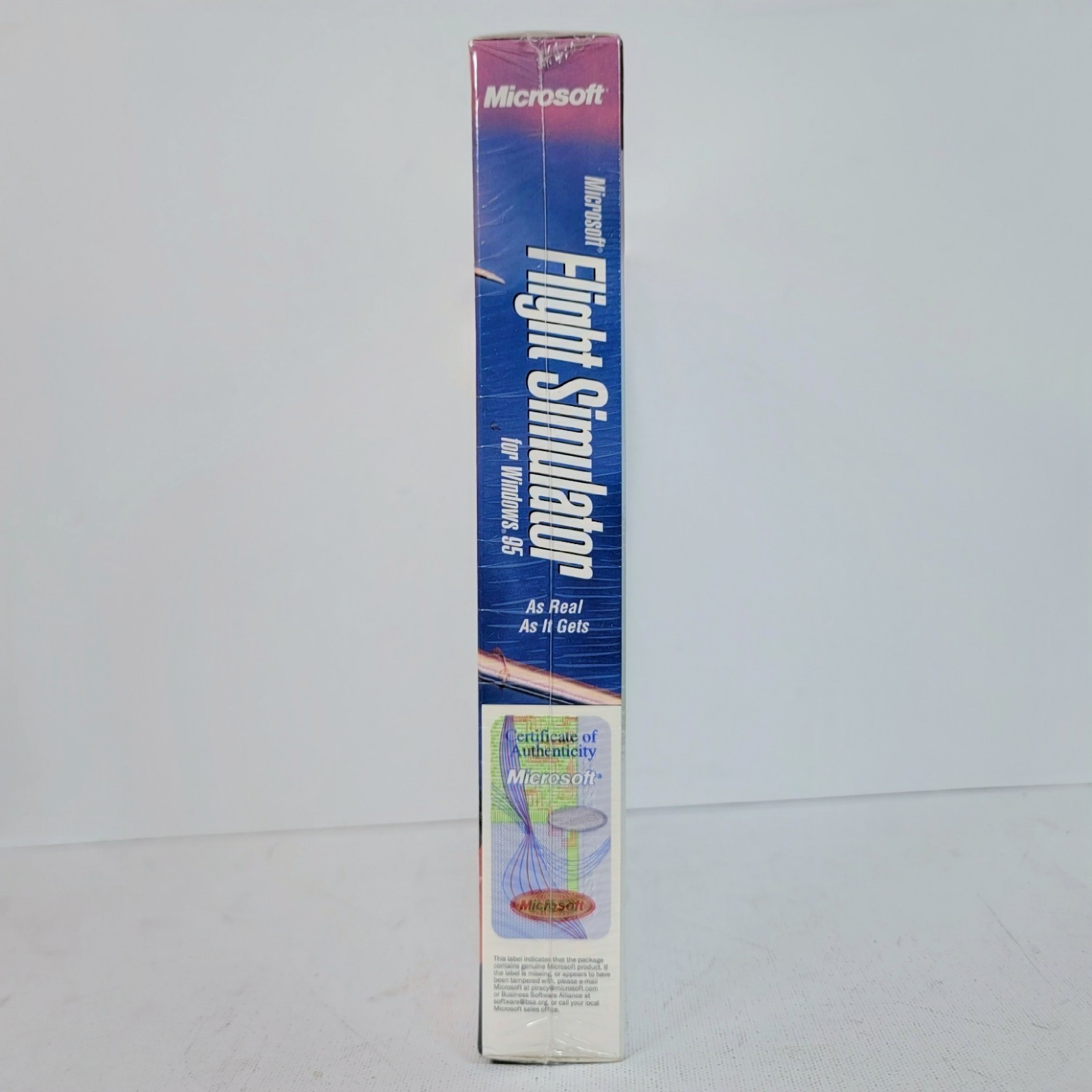 Microsoft Flight Simulator Windows 95 Big Box PC FACTORY SEALED (Box Wear) NEW