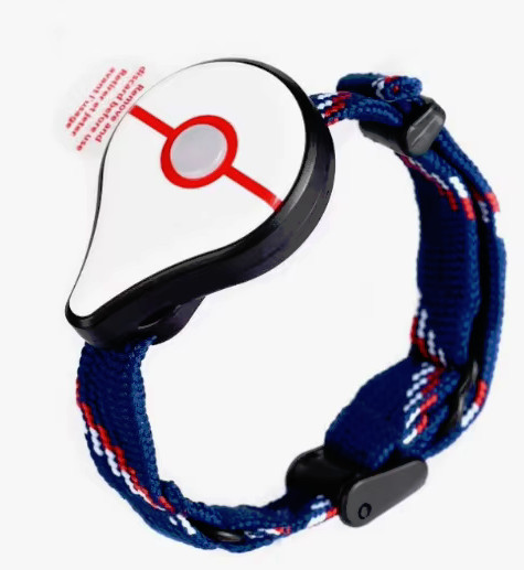 Pokemon GO Plus Bracelet New Auto Catch Bluetooth Smart White with Red Line