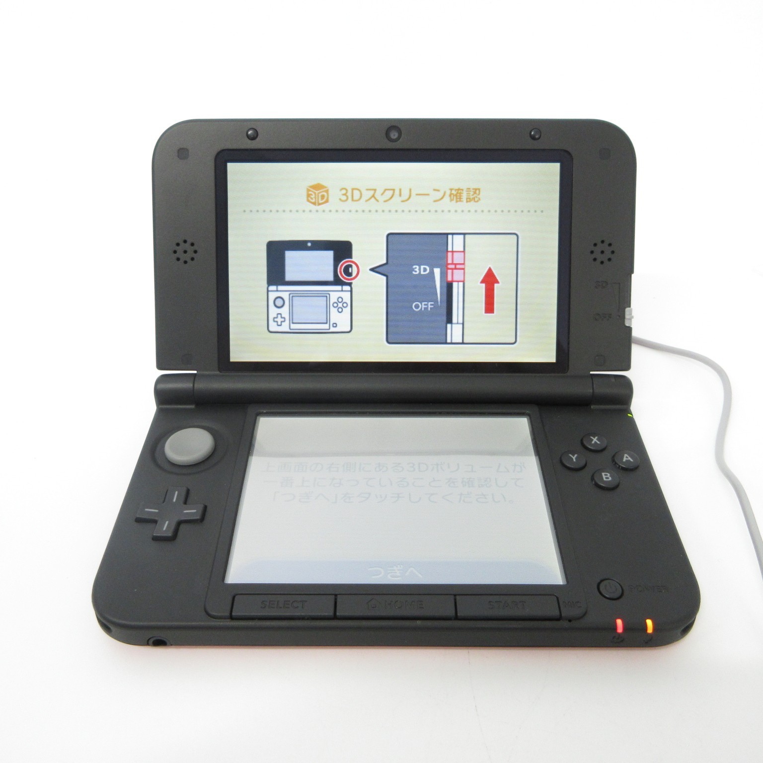 【Excellent】Nintendo 3DS LL XL Red x Black Console Japanese Edition #DEN2/0414/01