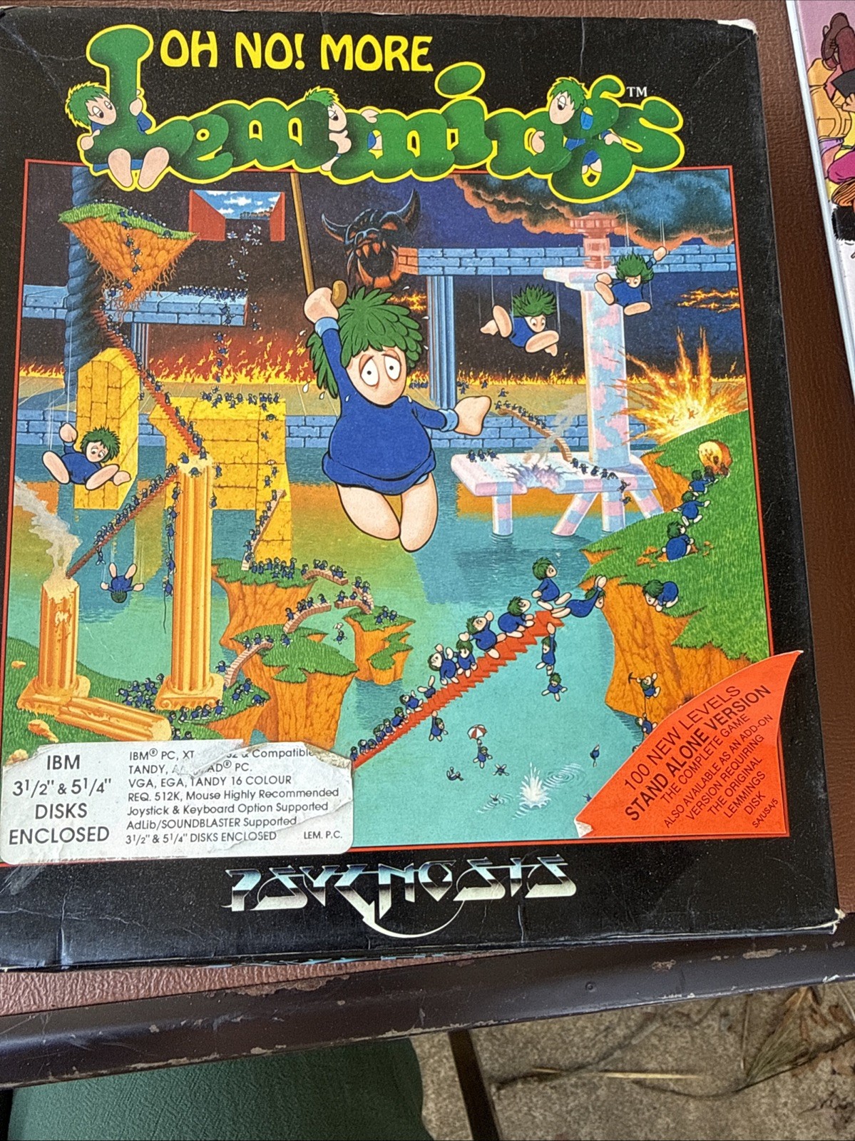 Oh No More Lemmings Floppy Disk