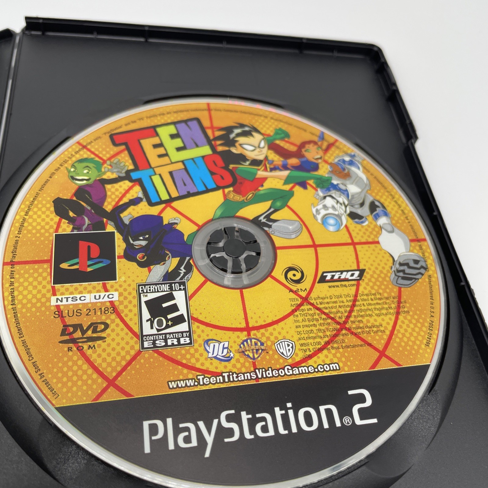 Teen Titans PS2 PlayStation 2 Disc + Case VG