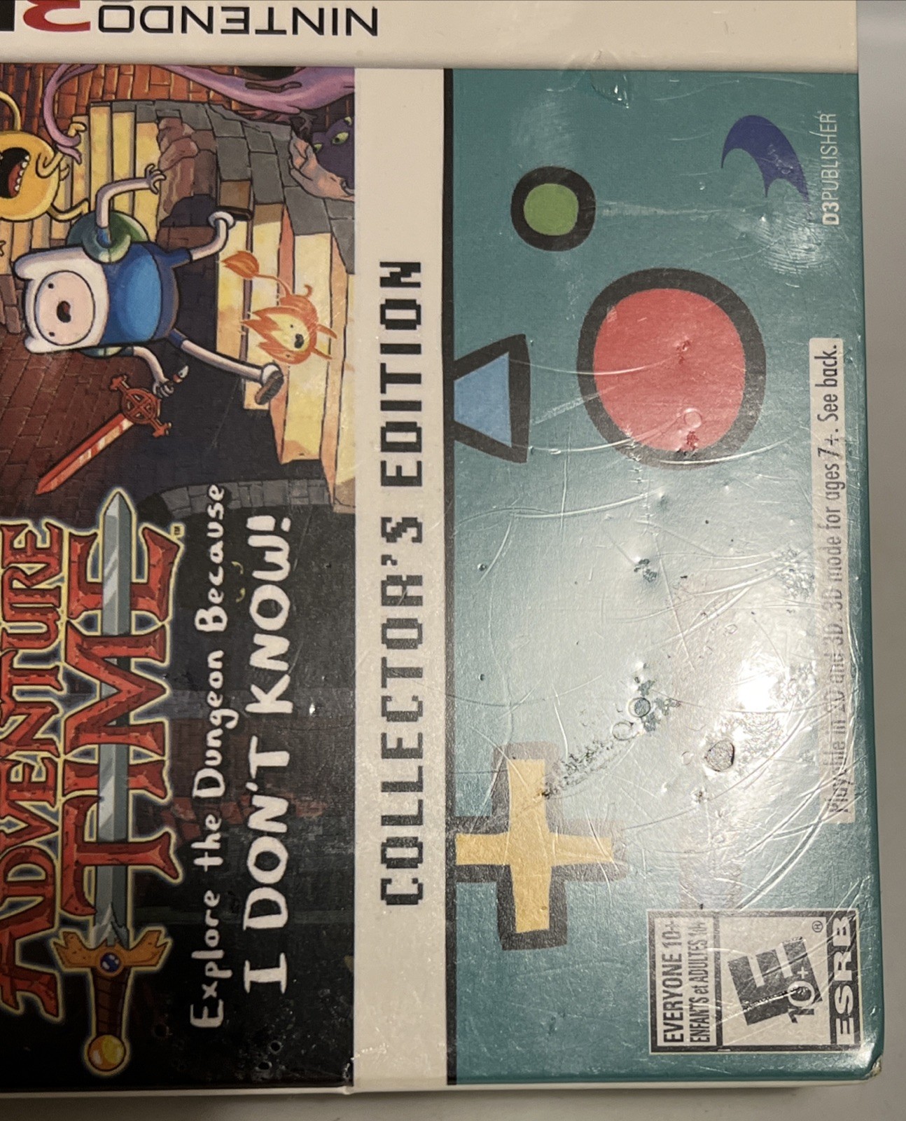 Adventure Time: Explore the Dungeon Collector’s Edition (Nintendo 3DS) New