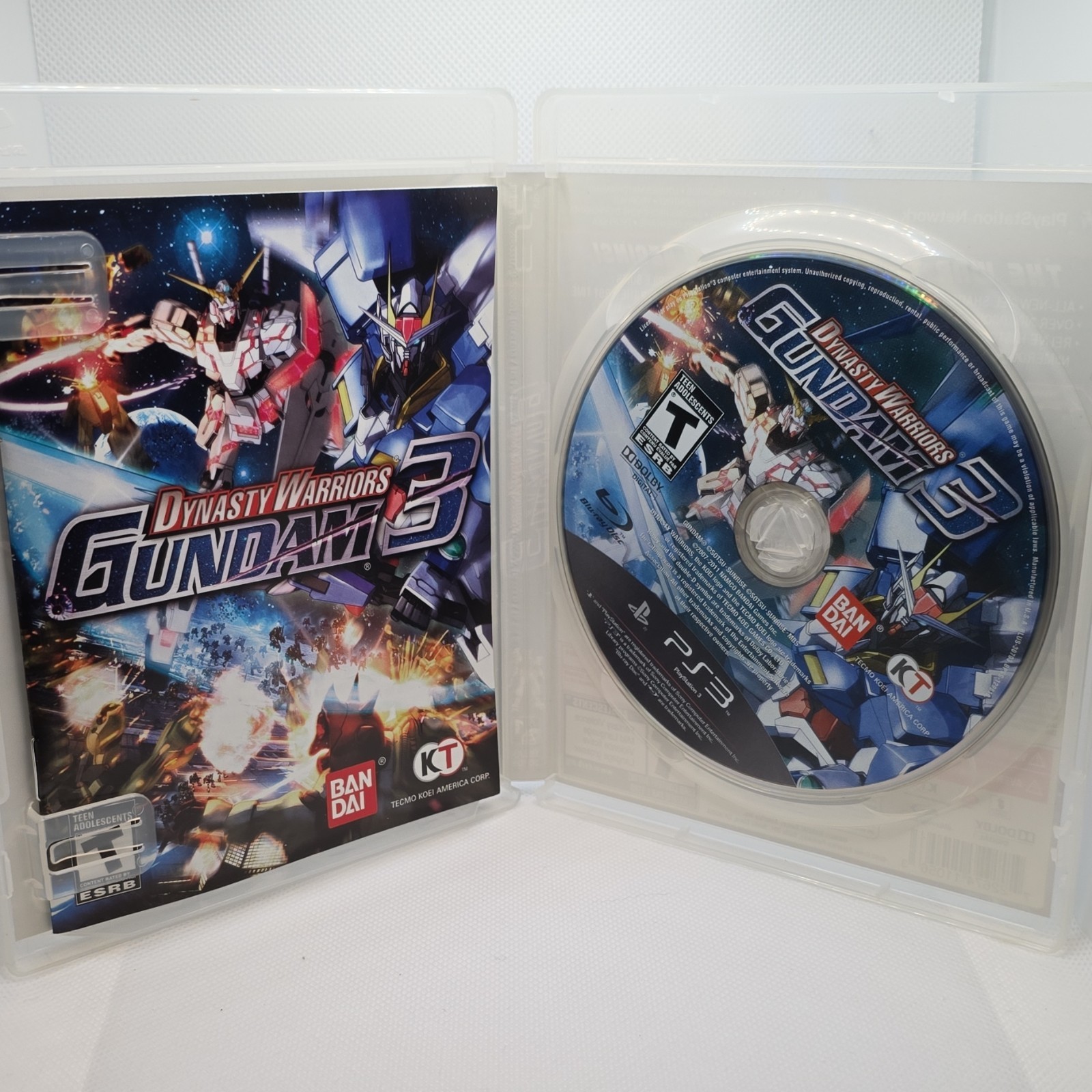 BANDAI NAMCO Dynasty Warriors: Gundam 3 PS3 T-Teen NTSC-U/C Online Multiplayer