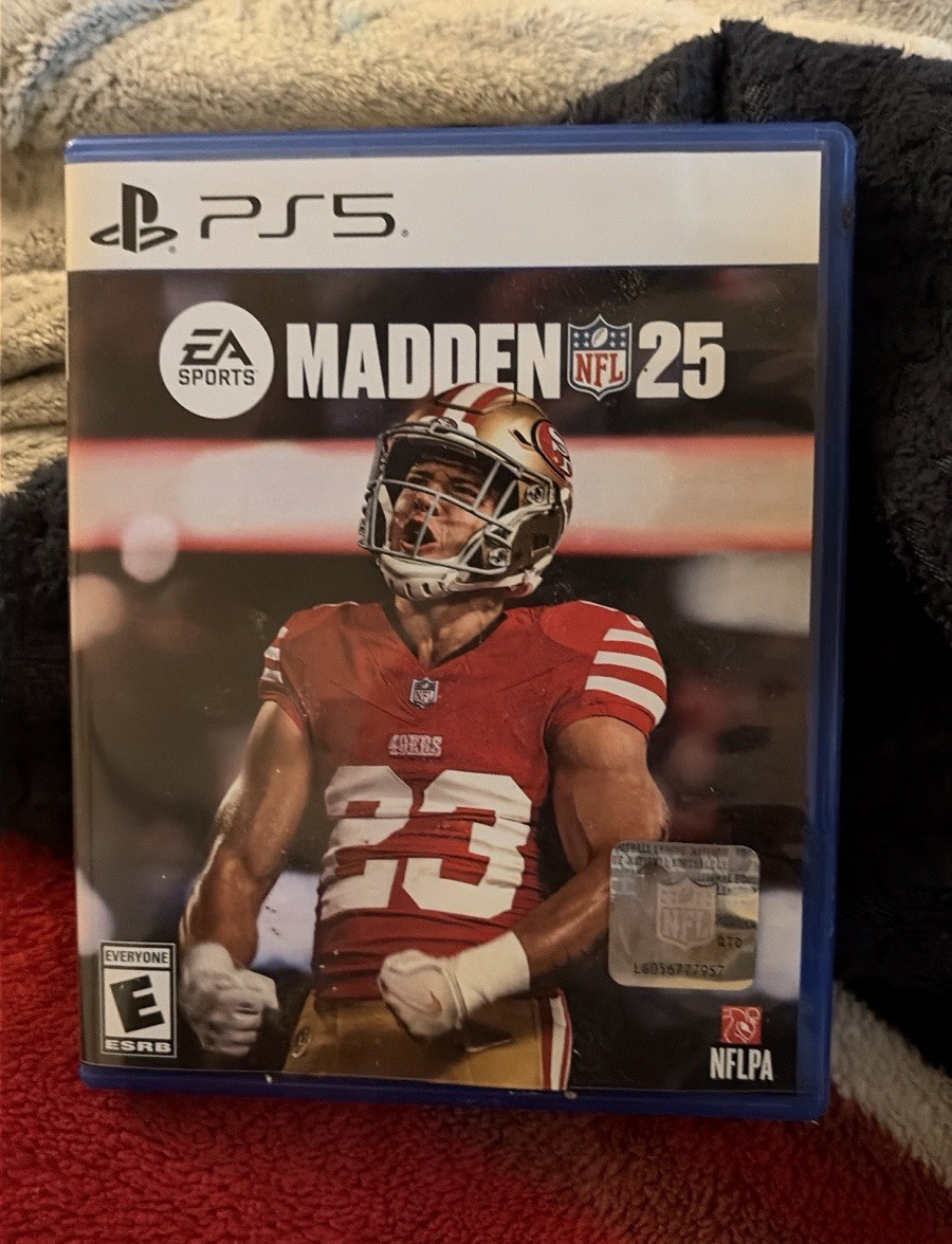 EA SPORTS Madden NFL 25 PS5 Game Disc w/ Case, E-Everyone Sports Football