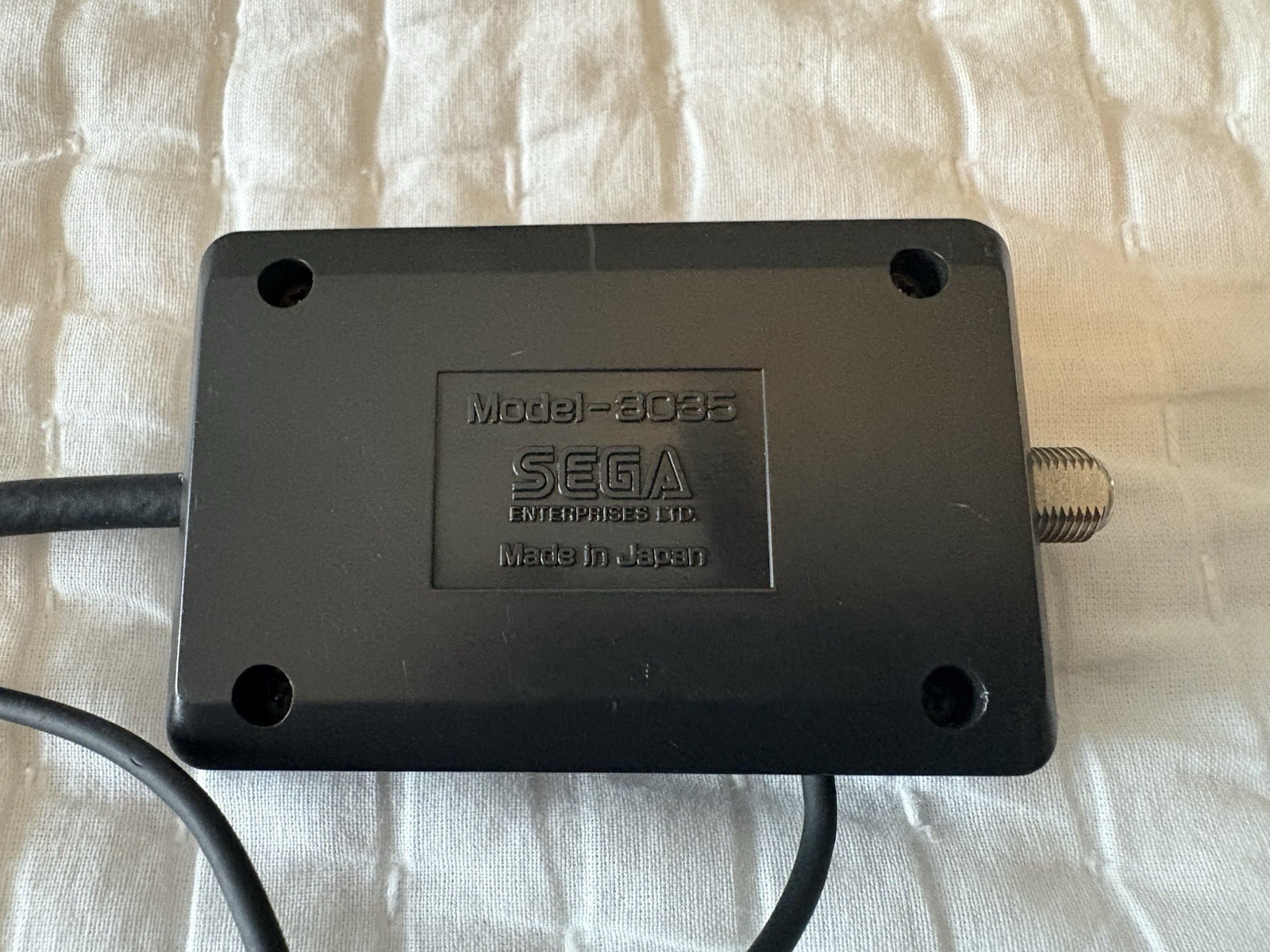 Sega Master System Lot Light phaser, OEM Cable And Rambo 3. Read Description!