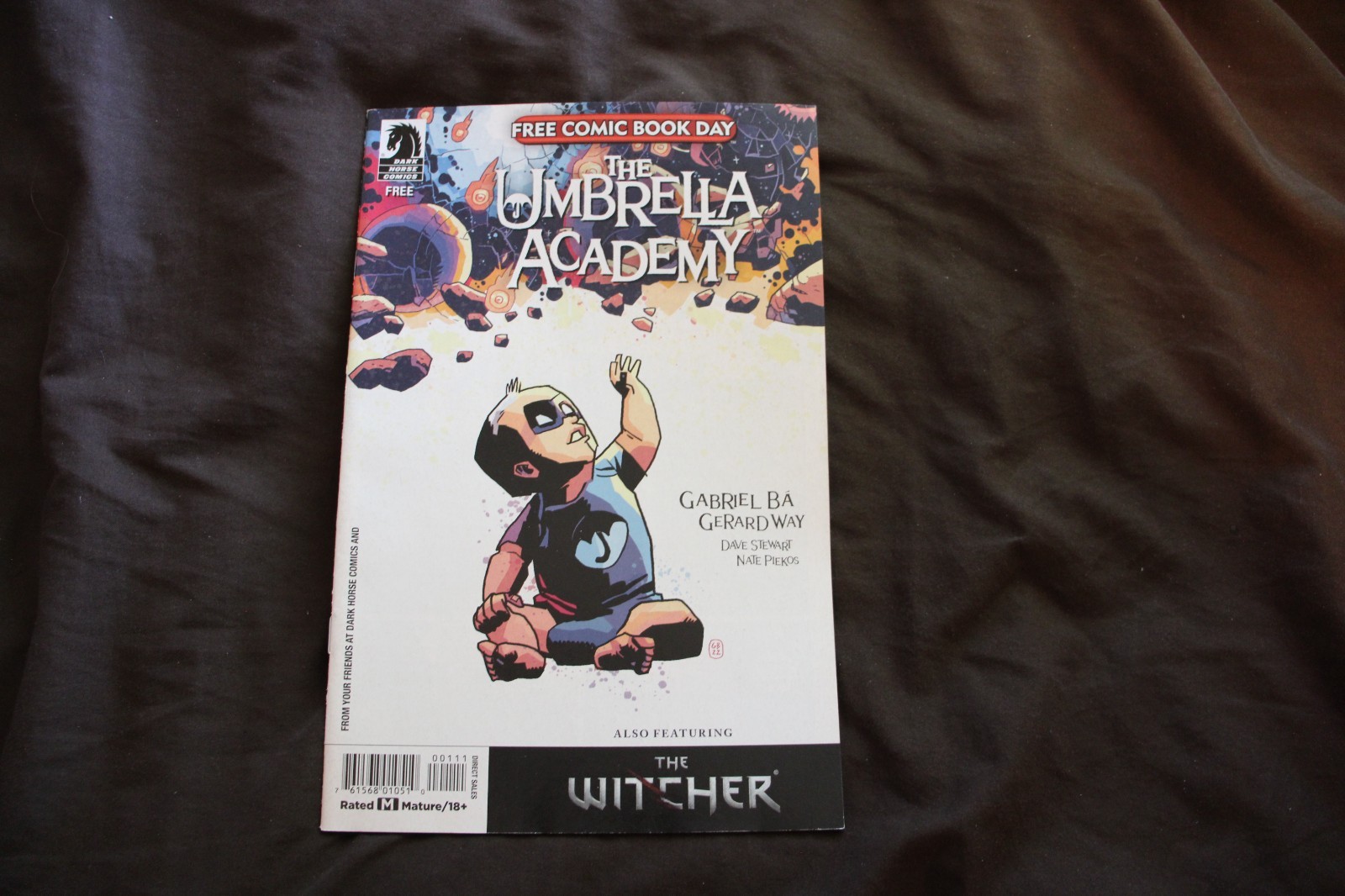 Dark Horse Comics The Umbrella Academy Free Comic Book Day Comic Book
