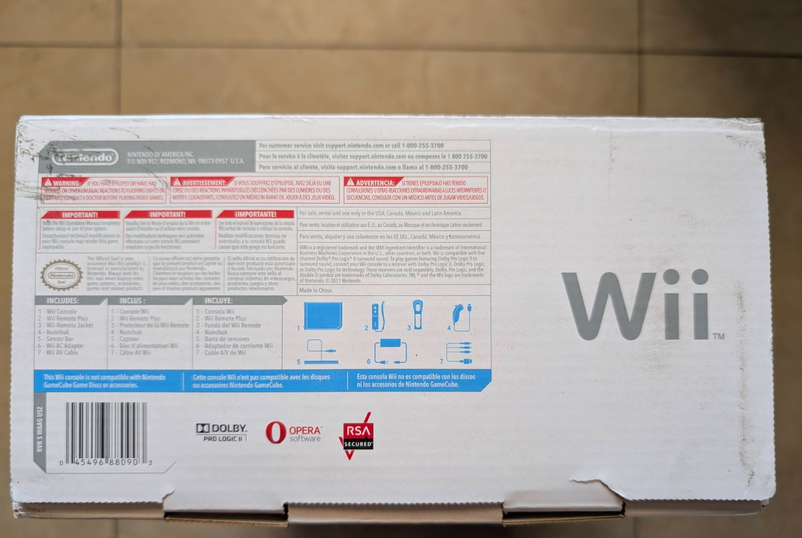 Nintendo Wii Console System Complete In Box Brand New Never Used