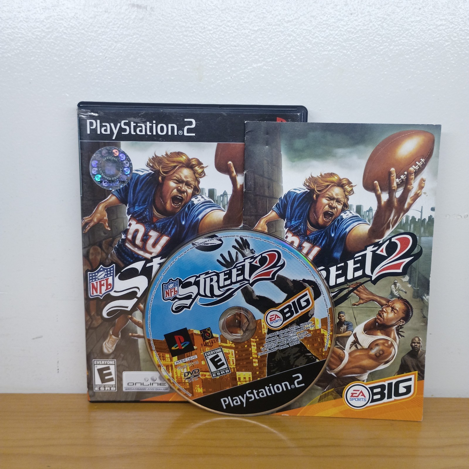 EA SPORTS BIG NFL Street 2 PS2 (2004) E NTSC-U/C Manual Included