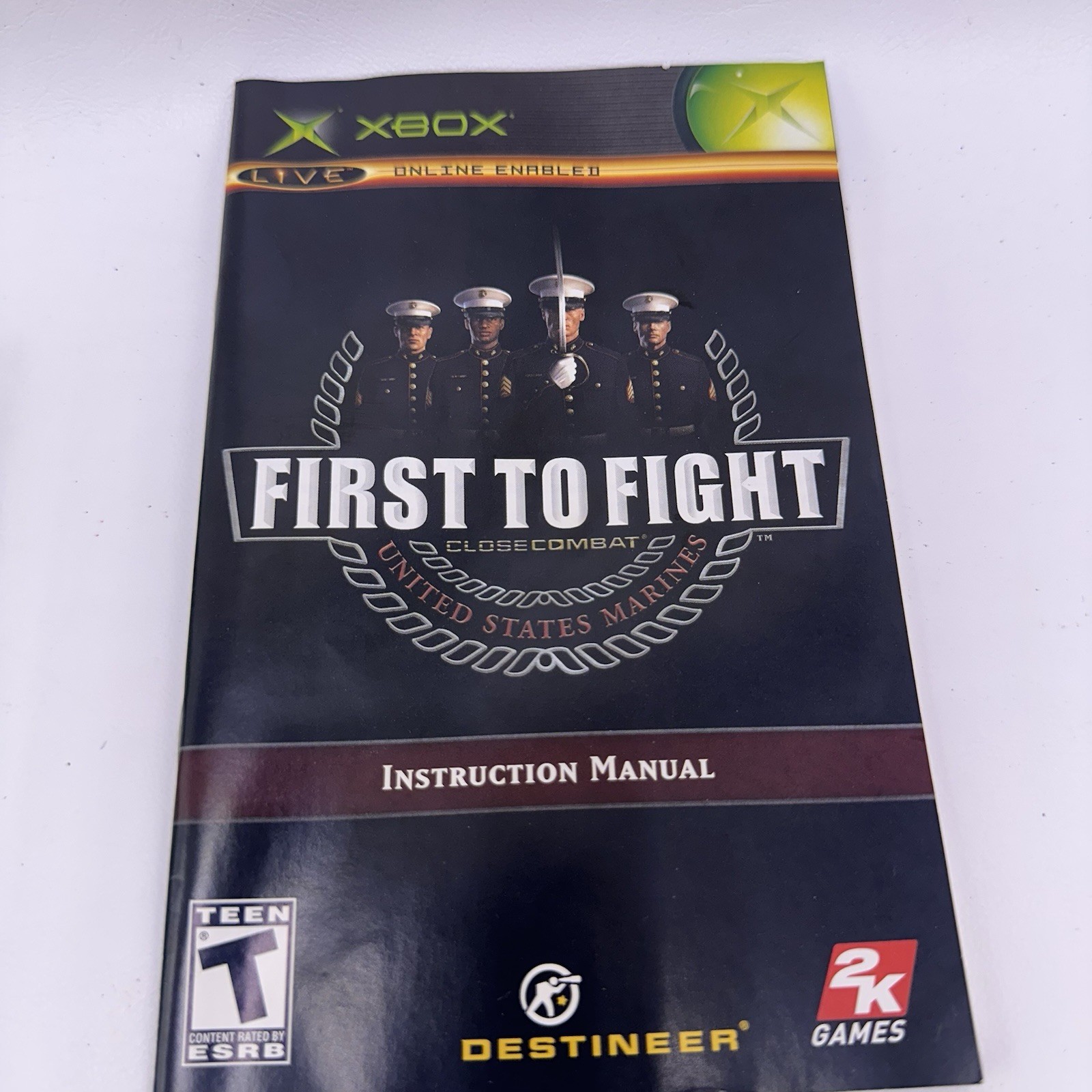 Close Combat: First to Fight (Microsoft Xbox, 2005) CIB