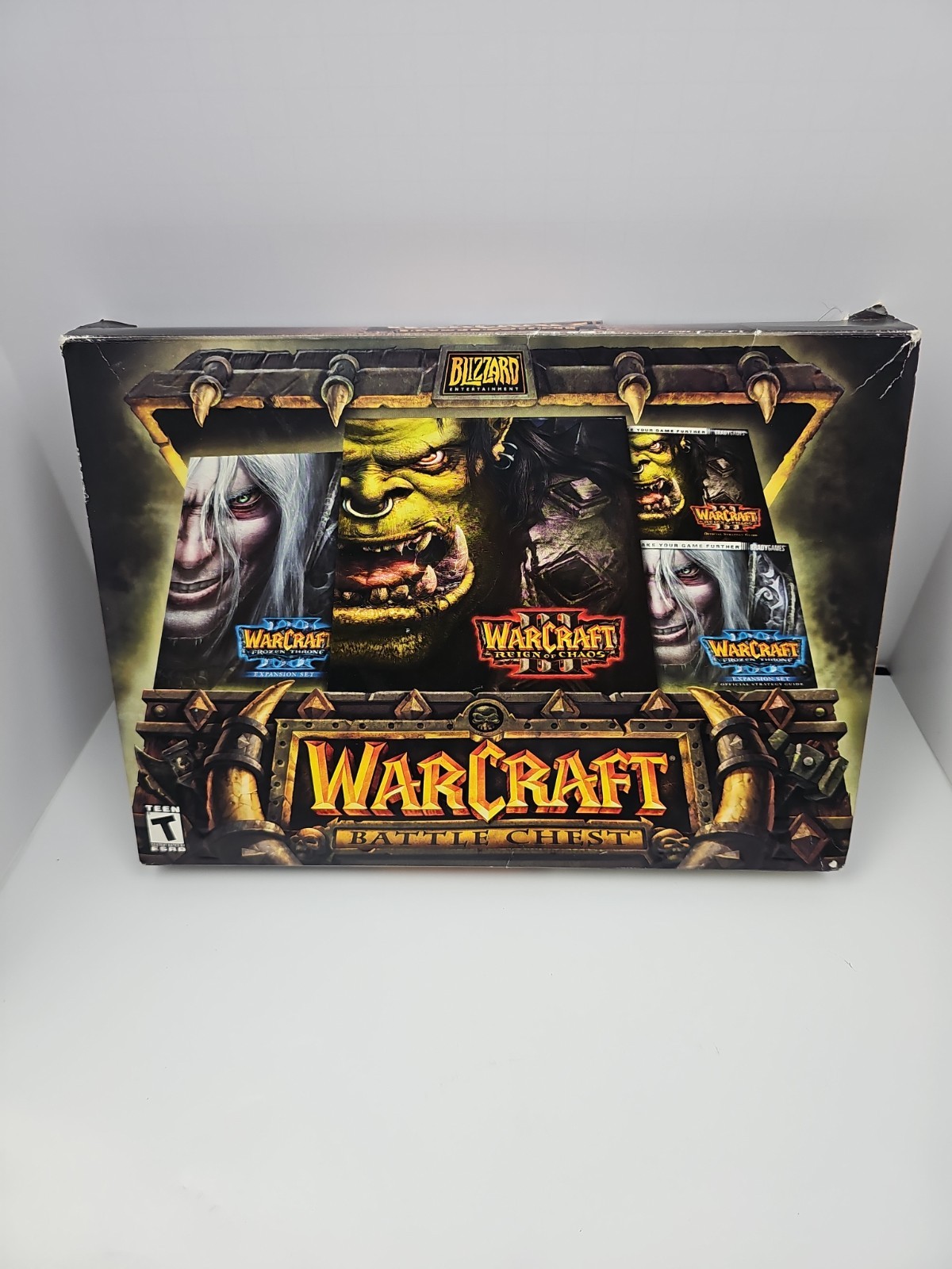 WarCraft 3 III PC Battle Chest Reign of Chaos Frozen Throne Expansion 2003