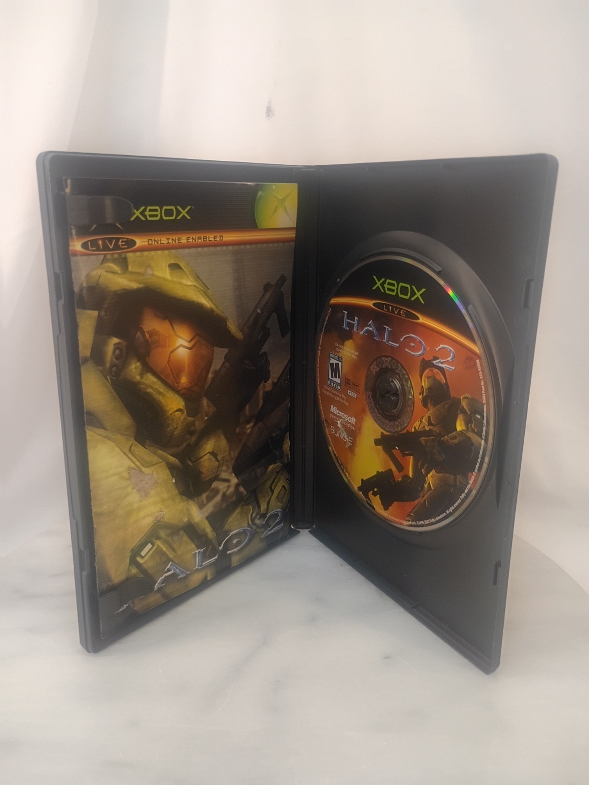 Microsoft Game Studios Halo 2 w/ Manual & Case Microsoft Xbox M Shooter
