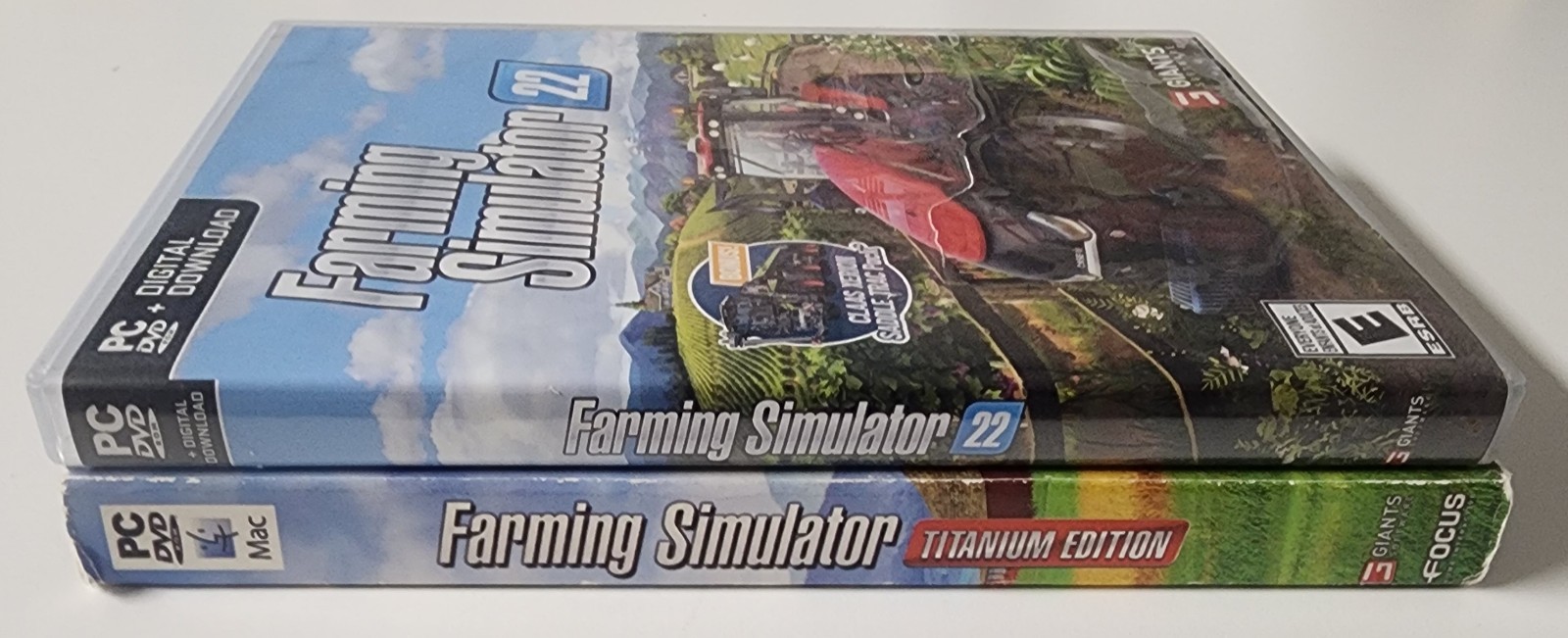 Farming Simulator Titanium Edition & 22 (PC, 2021) W/ Fast Free Shipping!