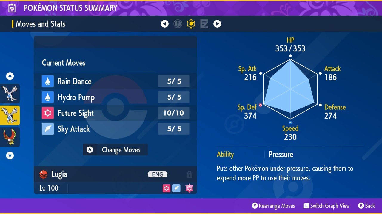 Lugia Event 💜 American 2018 Legends 💜 Pokémon Scarlet & Violet