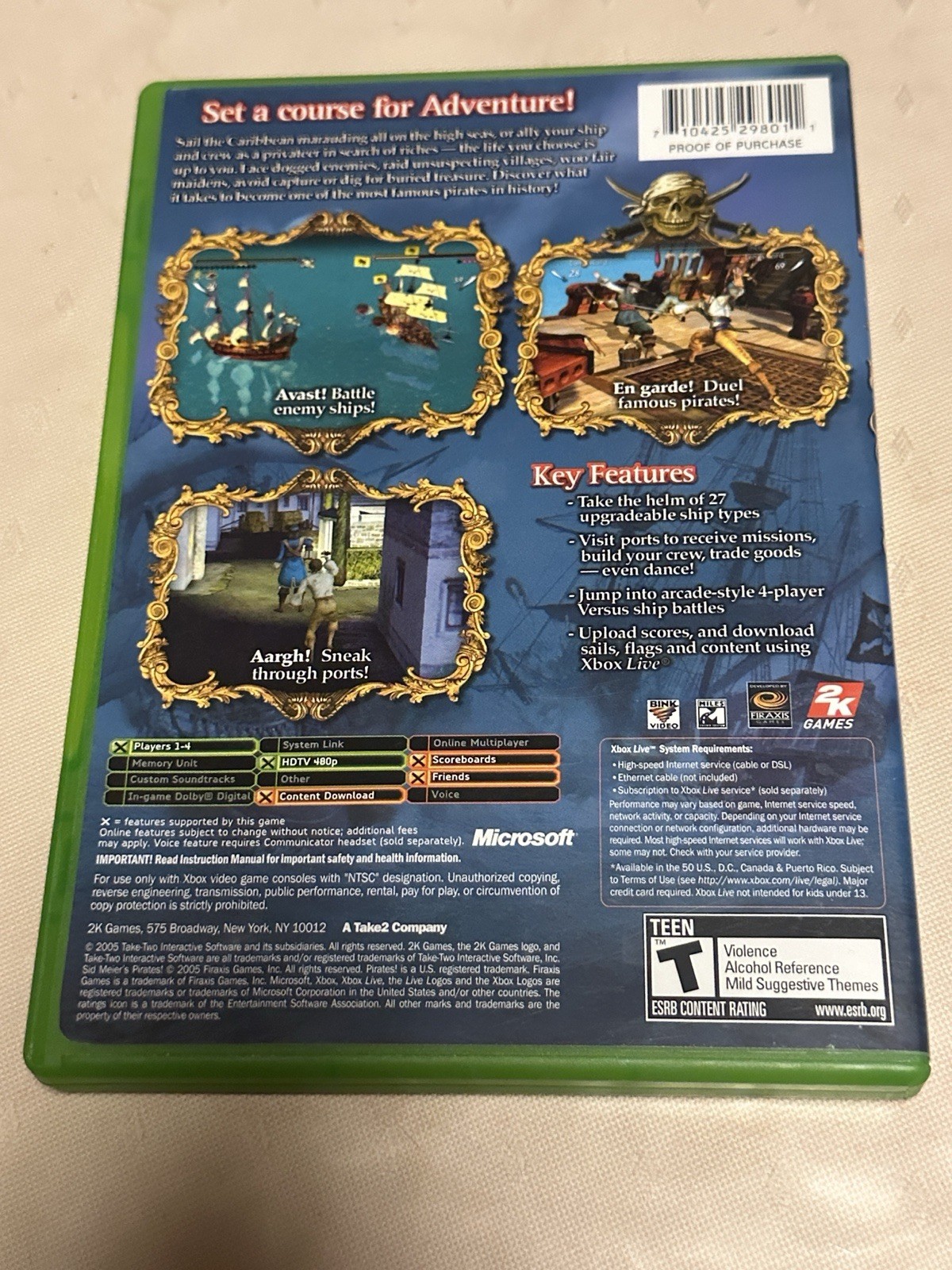 Microsoft Xbox Game Bundle – Assorted Games – Dark Cloud Jade Empire True Crime