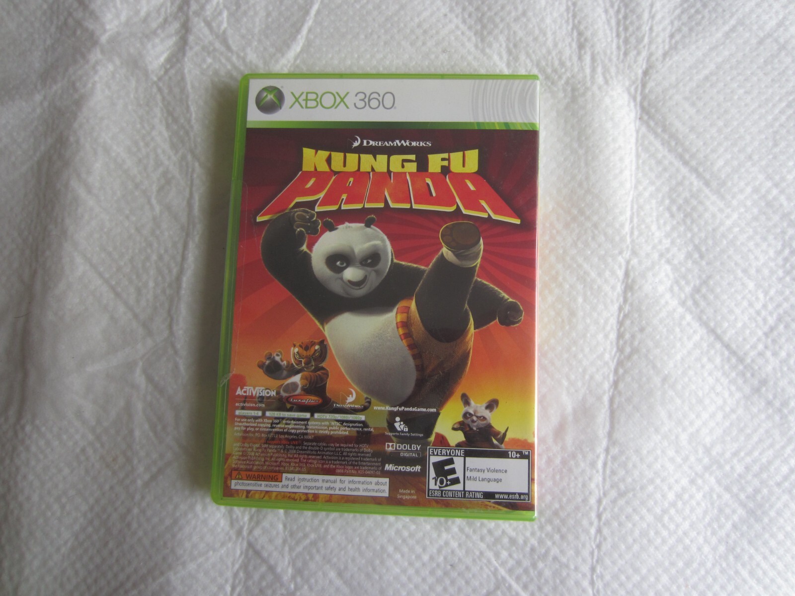 LEGO Indiana Jones: The Original Adventures/Kung Fu Panda (Microsoft Xbox 360)