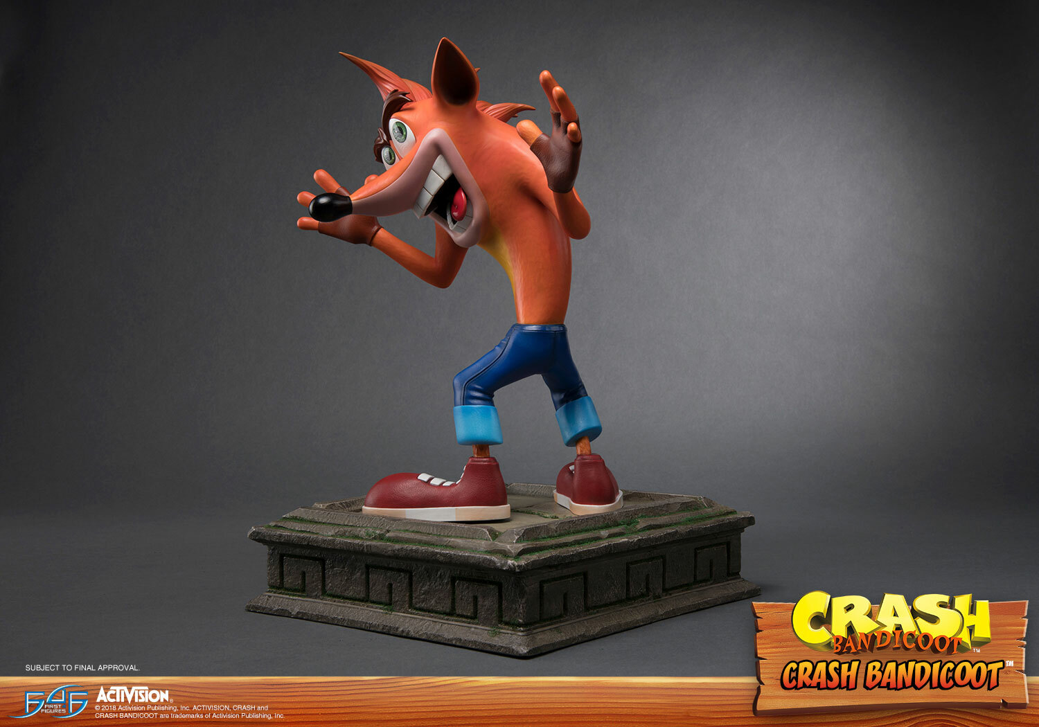 First4Figures Crash Bandicoot Regular Statue MIB