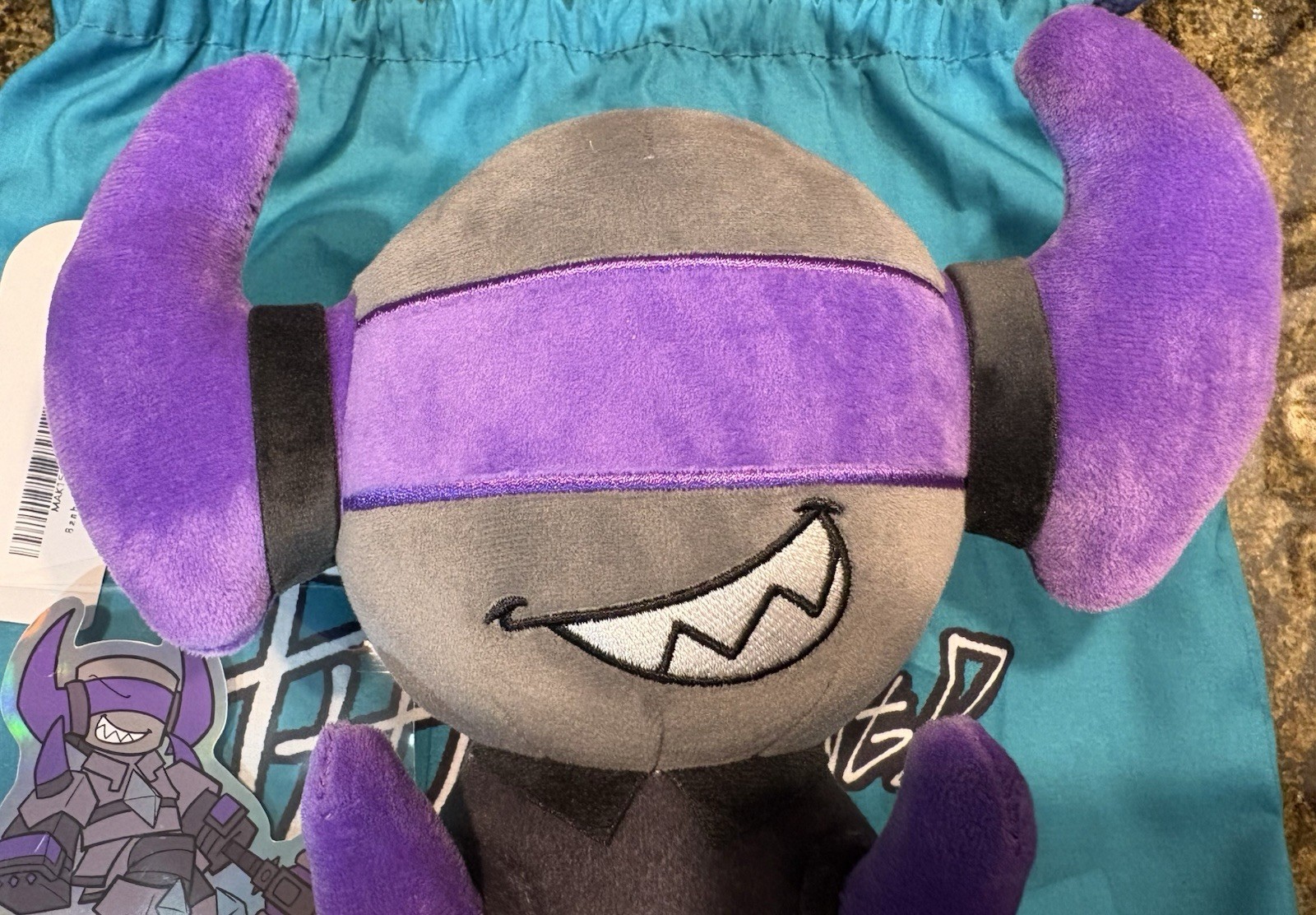 Official Makeship Banhammer Plush PHIGHTING Game Boggio Limited Edition NWT