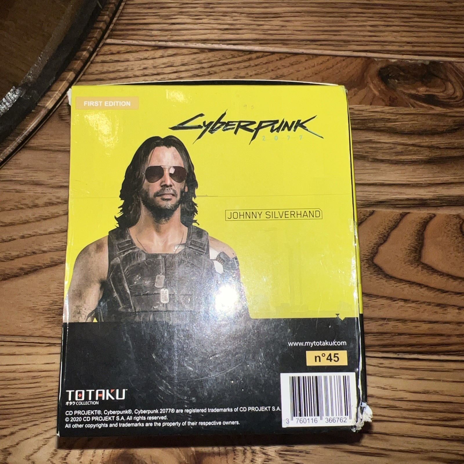 Totaku Collection Cyberpunk 2077 Johnny Silverhand Figure Sealed