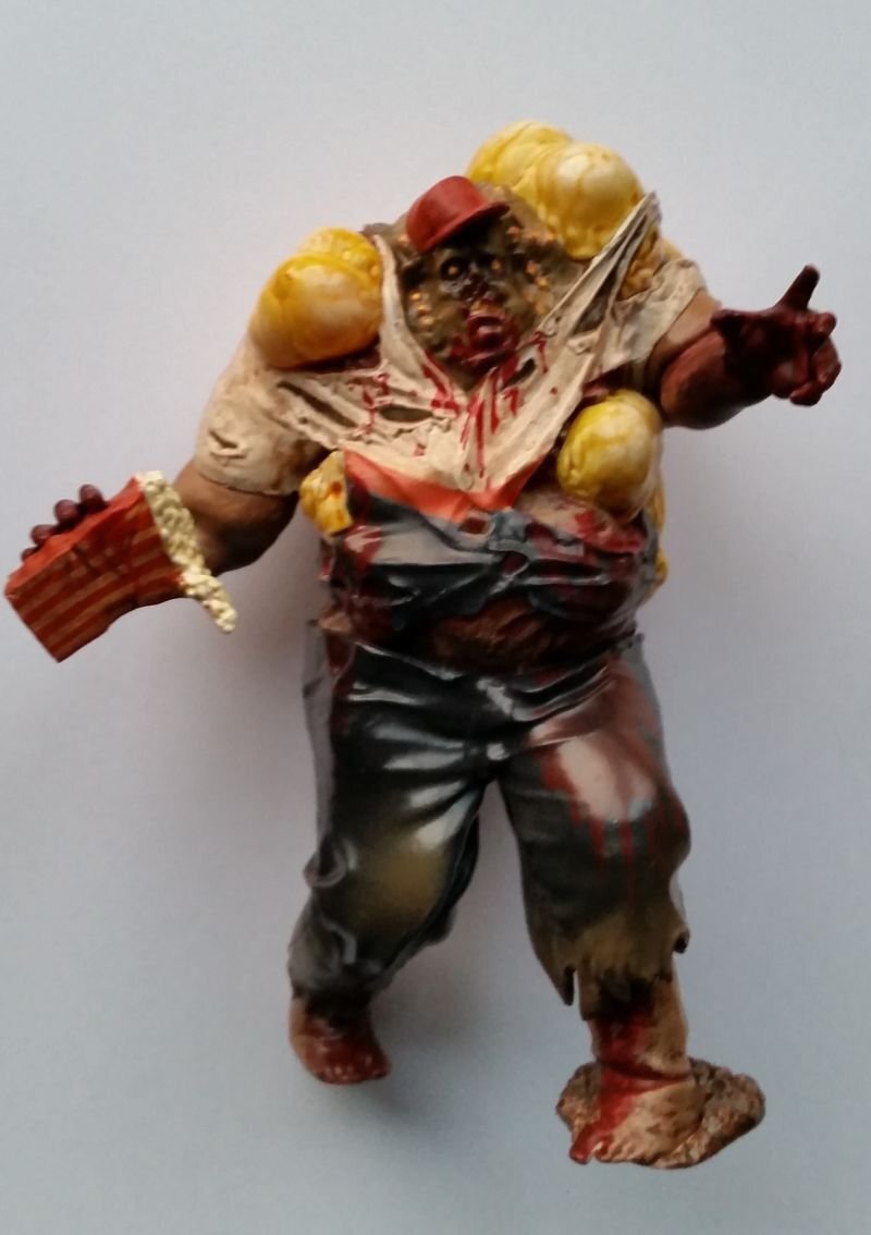 Dead Island 2 Collector Item Popcorn Zombie Collectible Figure Uncirculated