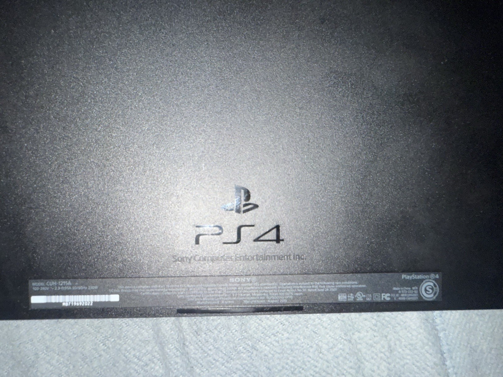 Sony PlayStation 4 500GB Gaming Console – Black (CUH-1215A) – Tested – WORKS!