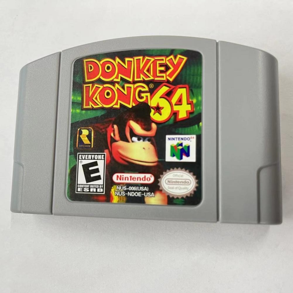 [US Seller] Donkey Kong 64 – Nintendo 64 (N64) Fast Must-have for fans Complete