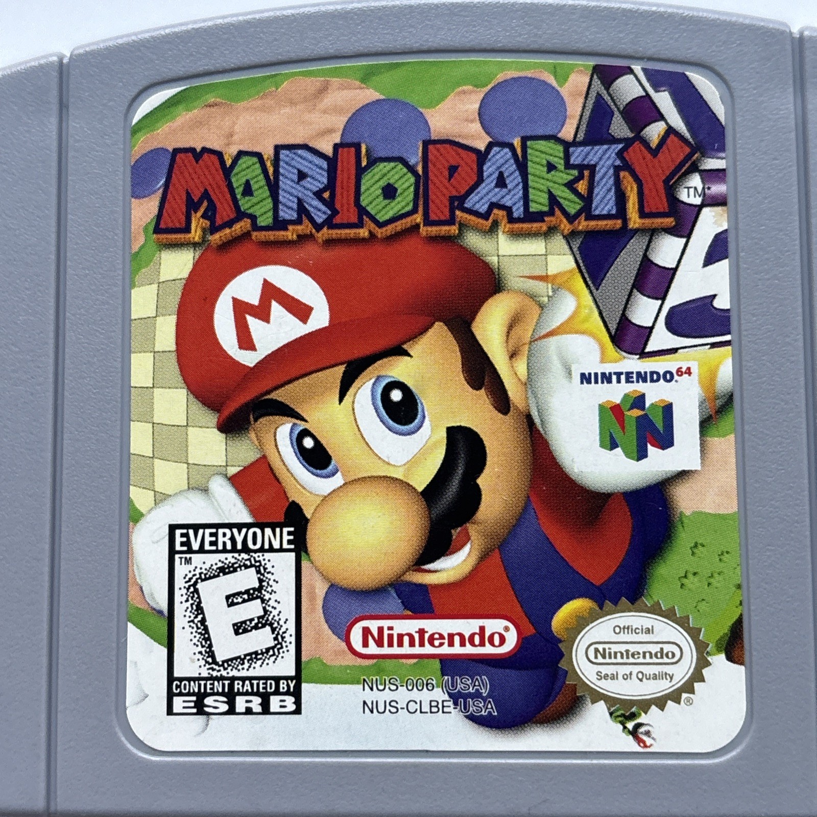 Mario Party 1 Nintendo 64 N64 1999 Authentic Cleaned Teated Super Fun Retro Game
