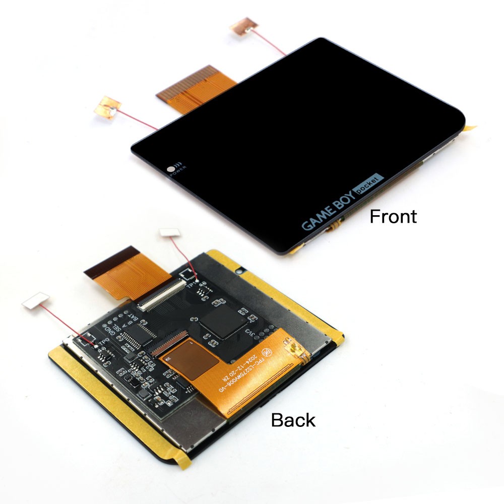 For Gameboy Pocket GBP 2.8″ Laminated IPS LCD Screen Backlight Backlit OSD KIT