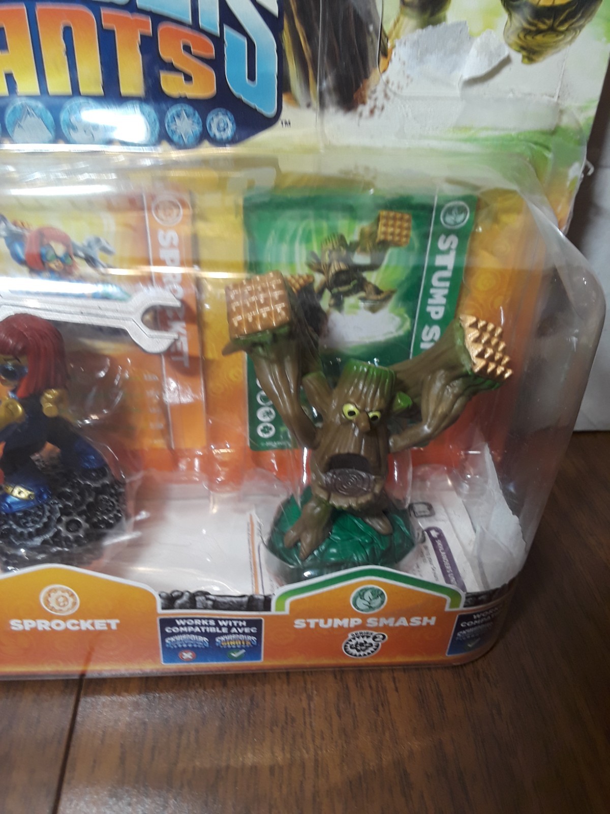 Skylanders: Skylanders Giants Sonic Boom, Sprocket AND Stump Smash