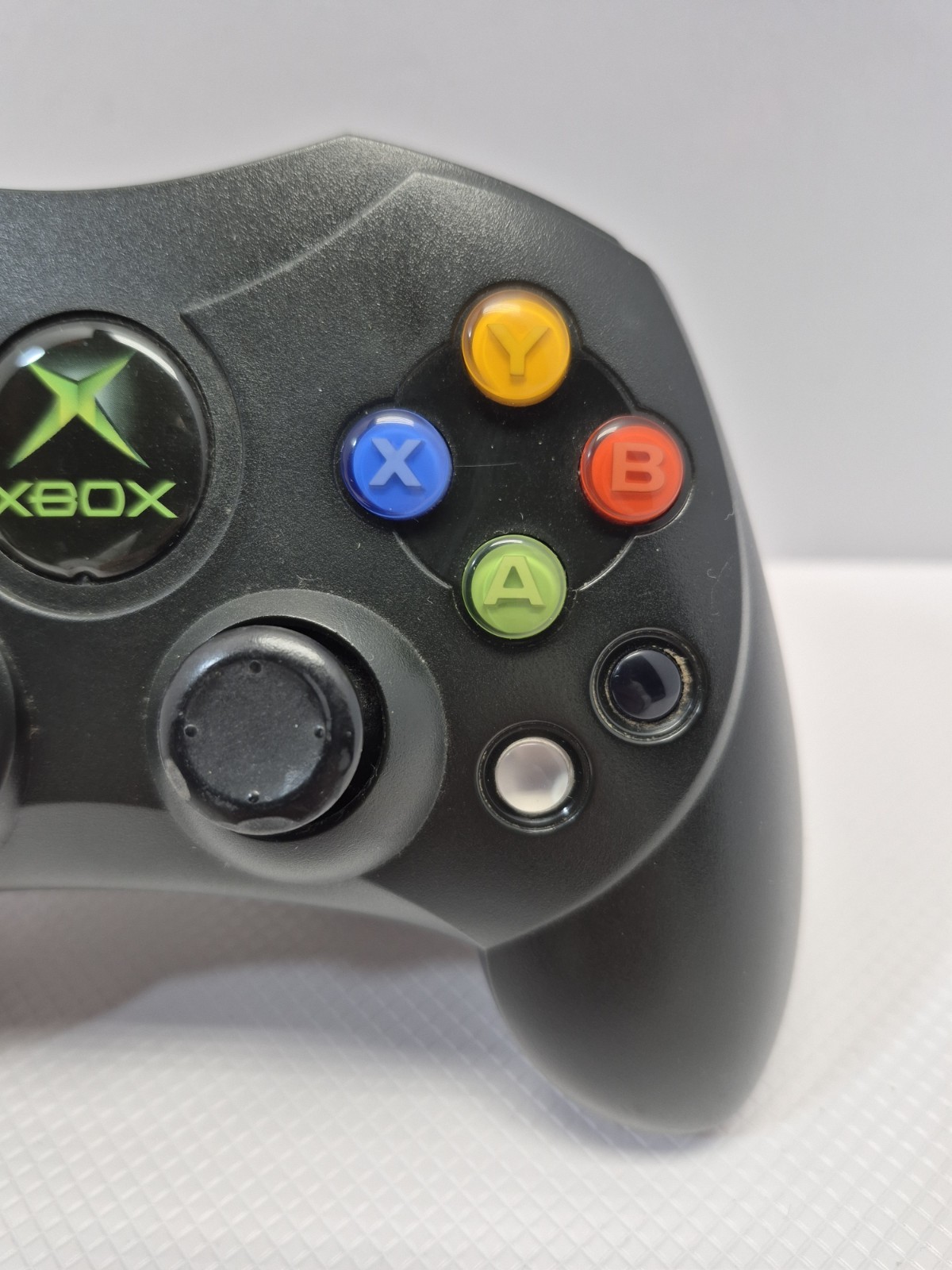 Microsoft Xbox Controller S Original Wired Gamepad X08-69873 | Black | Tested