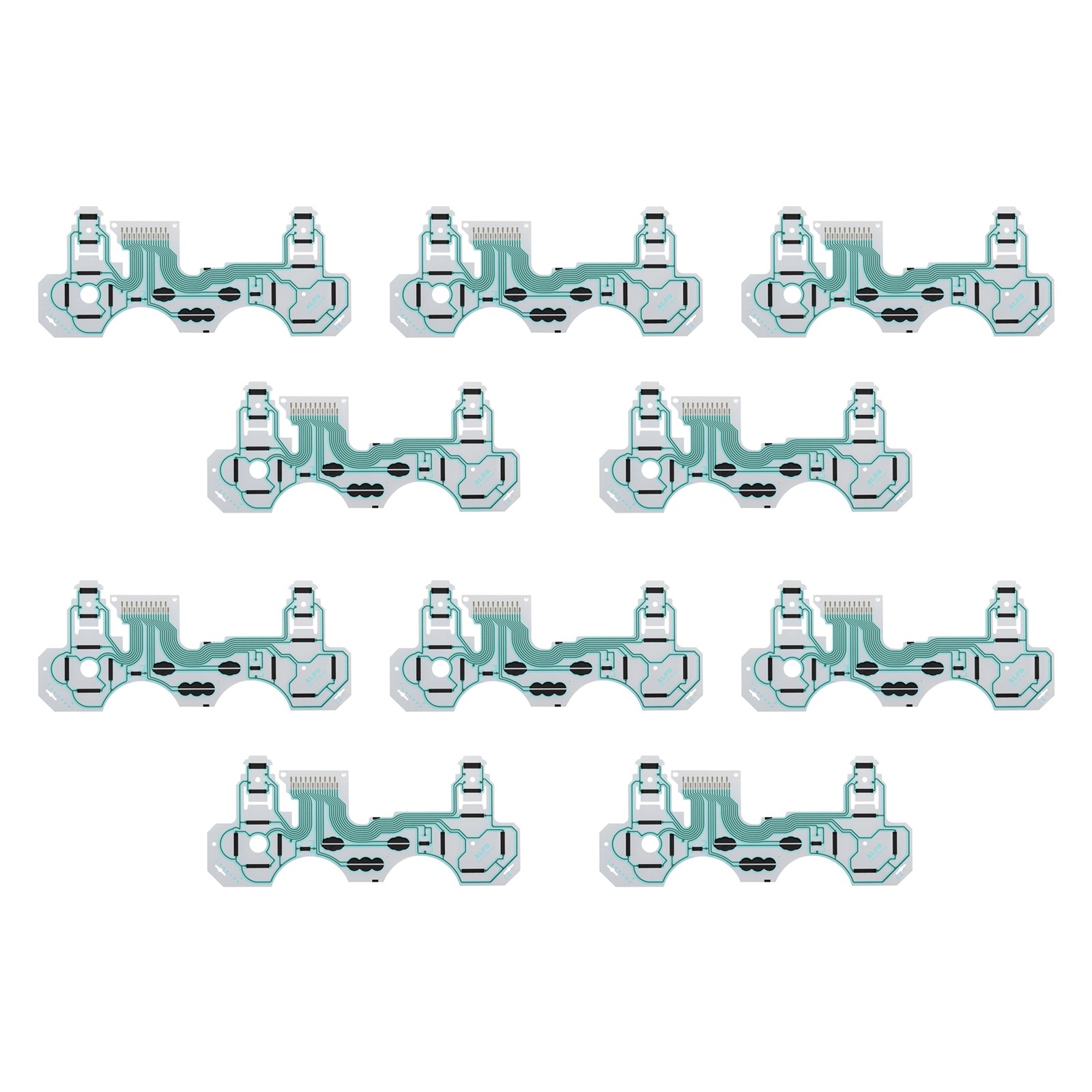 10 Pcs Controller Ribbon Circuit Conductive Film For PS3 Dual Shock 3 SA1Q160A