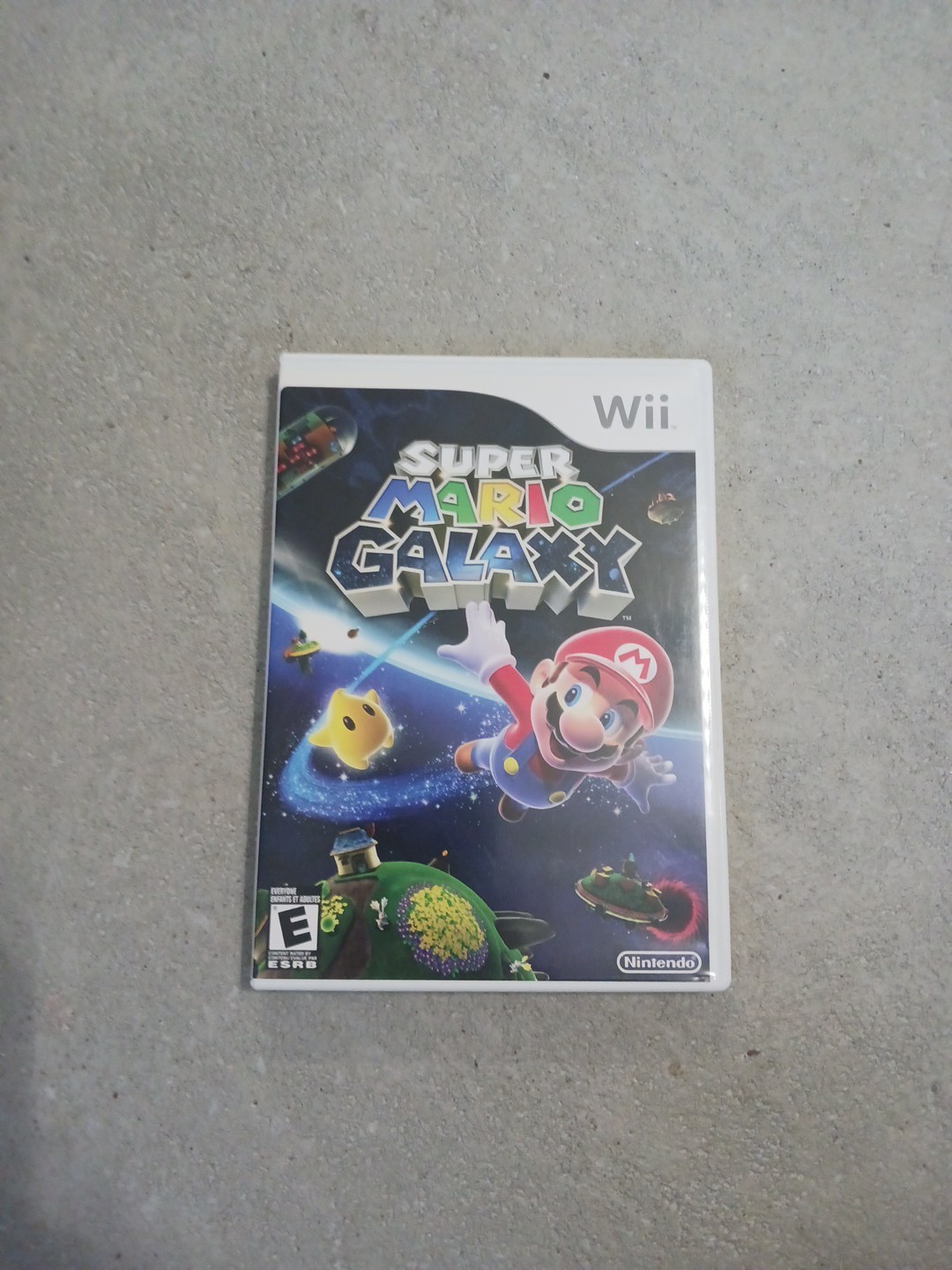 Super Mario Galaxy Nintendo Wii Complete CIB with All Inserts